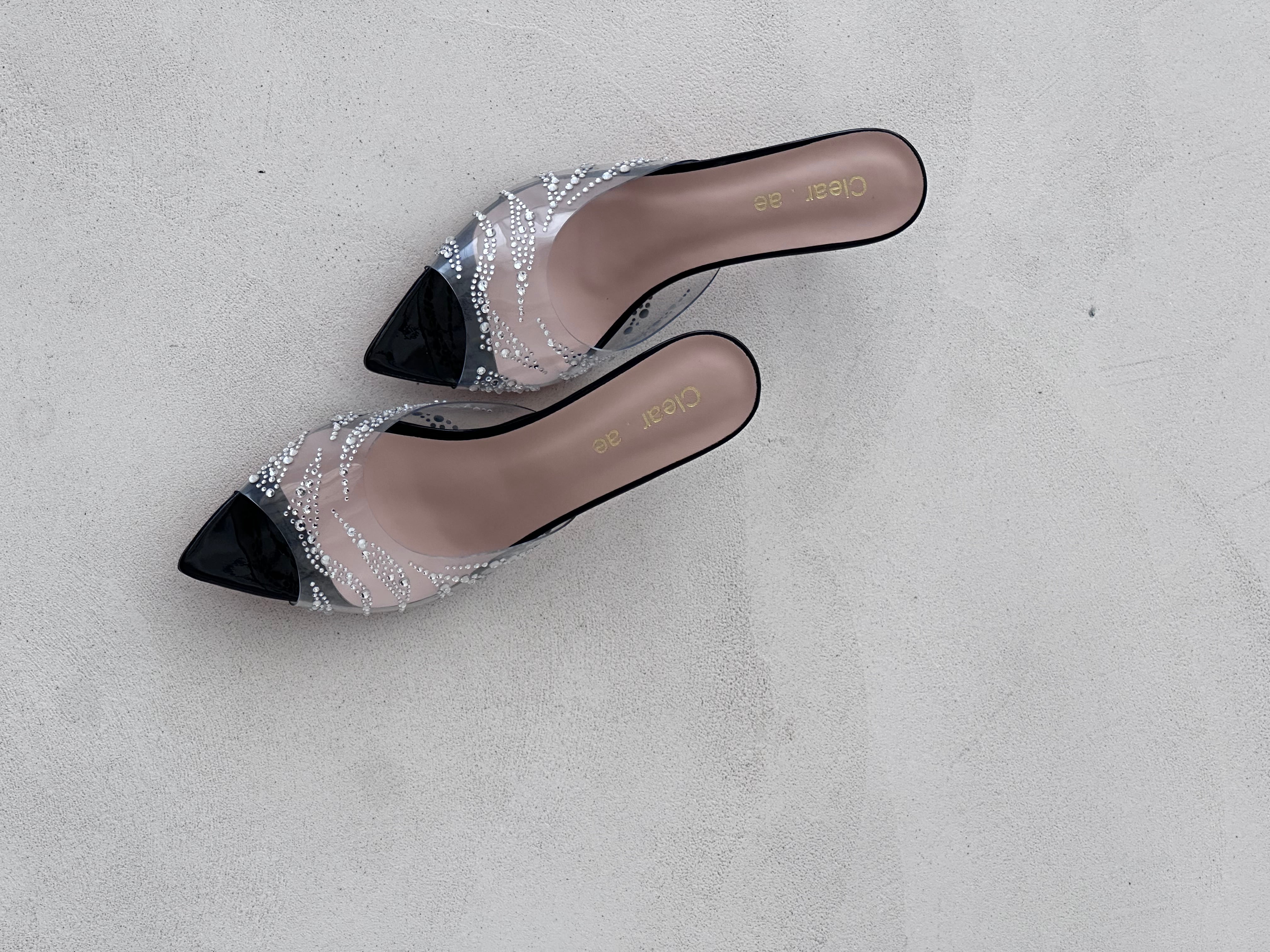 Unique Black Heels