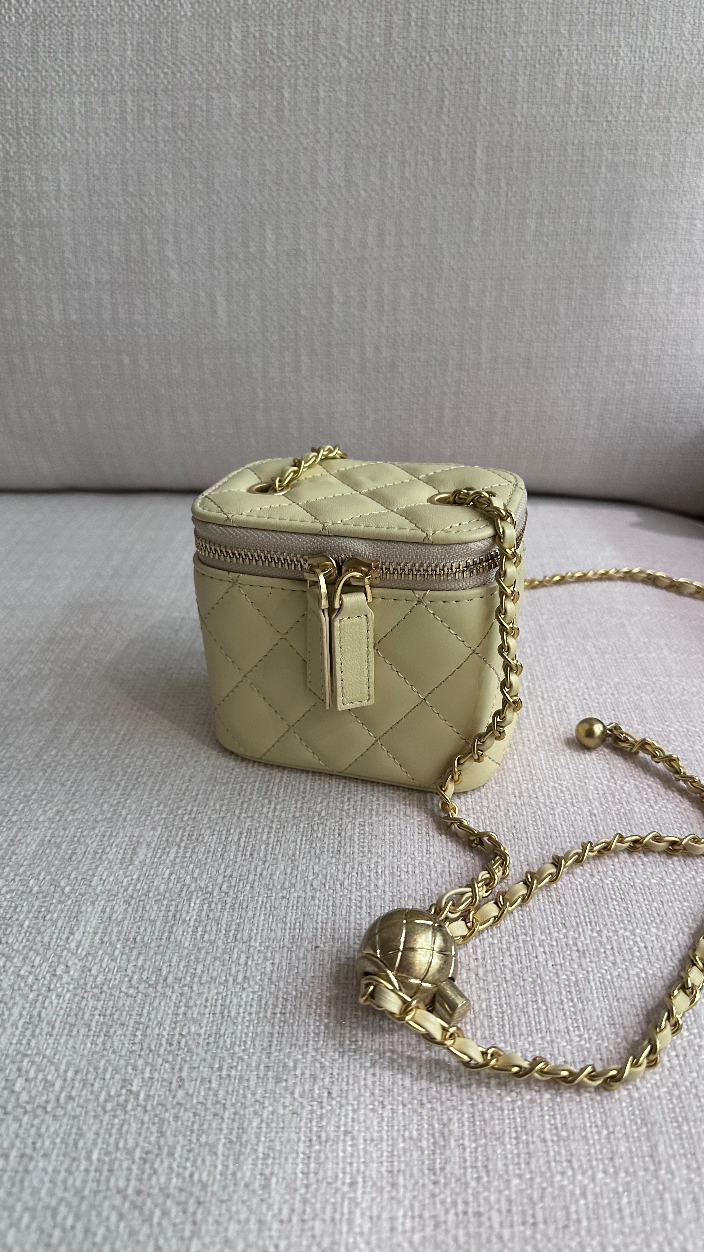 Micro Yellow Bag – Luxury Mini Handbag UAE
