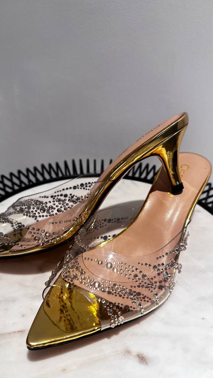 Unique Gold Heels – Luxury Statement Shoes for Women