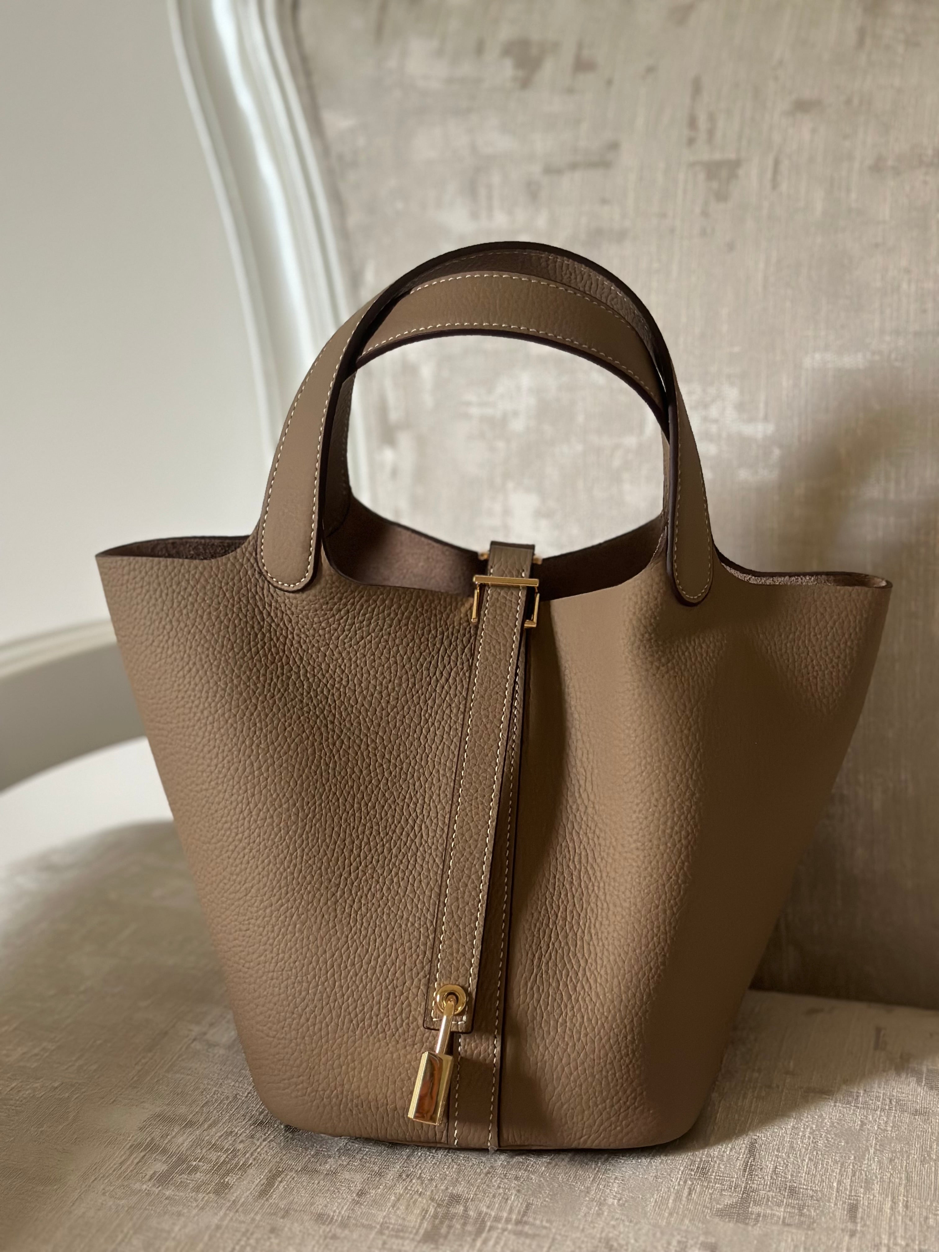 Picotin Bag Black - Luxury Mini Bag UAE | Clear UAE
