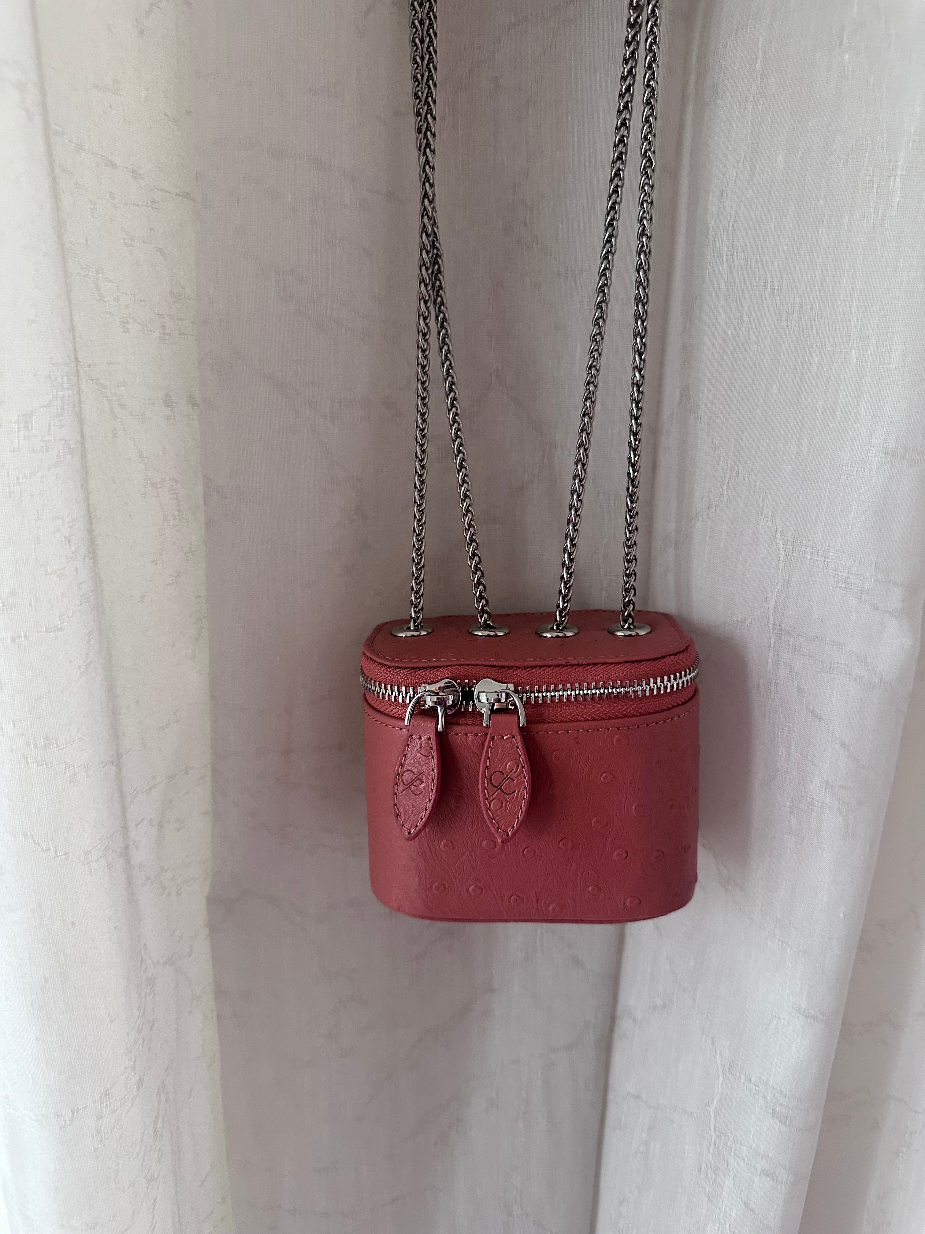 Clear Rose Pink Bag – Custom Edition