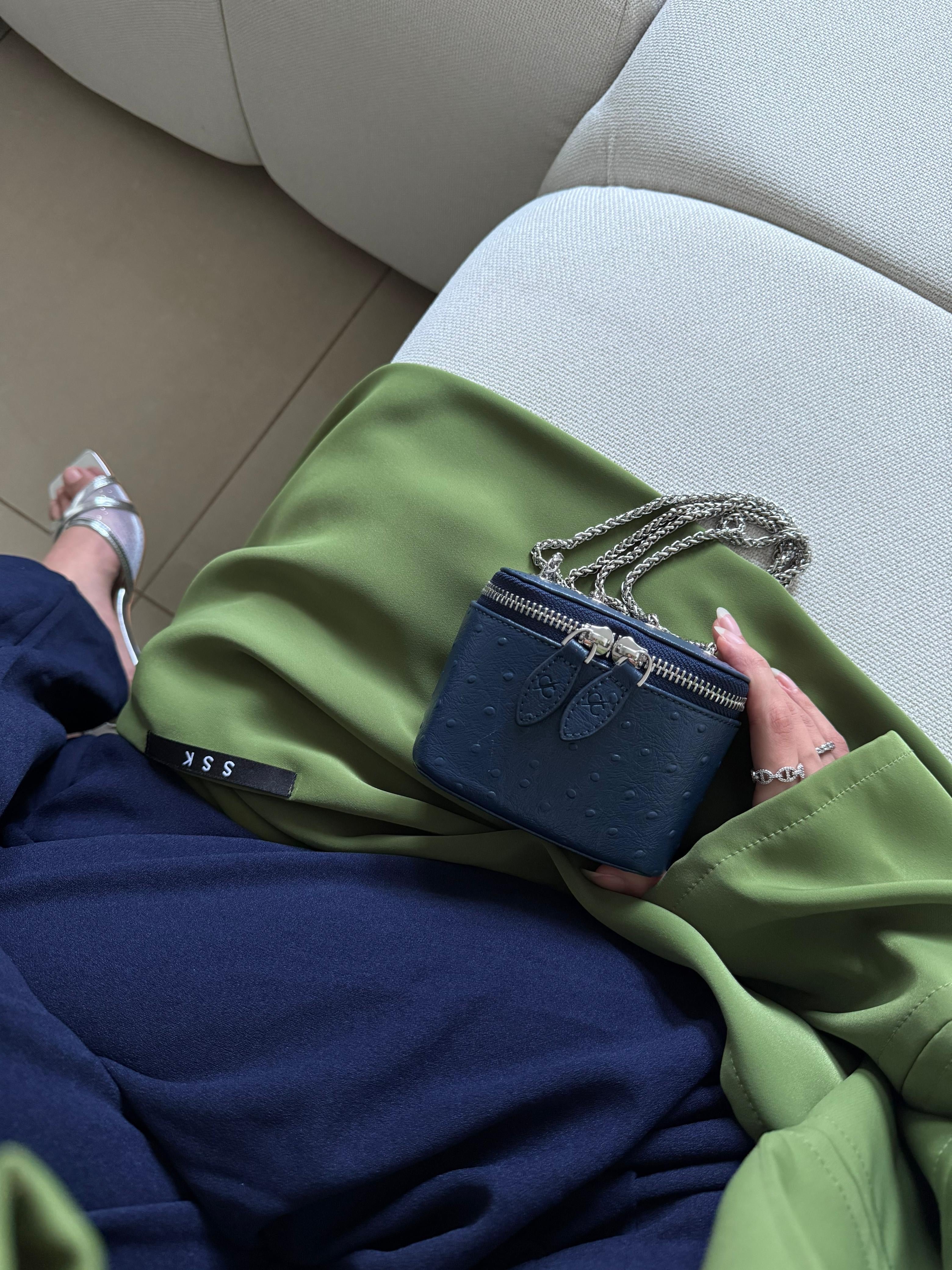 Ostrich Navy Bag