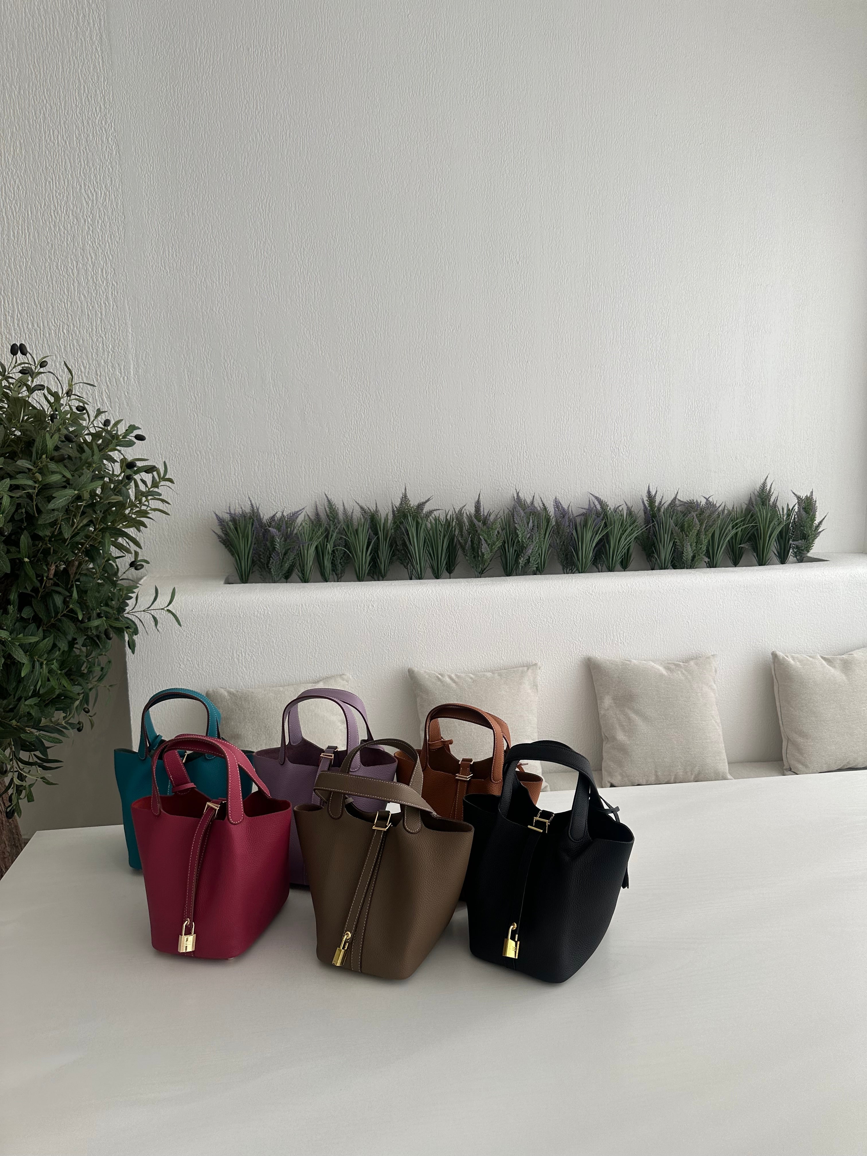 Picotin Bag Black - Luxury Mini Bag UAE | Clear UAE
