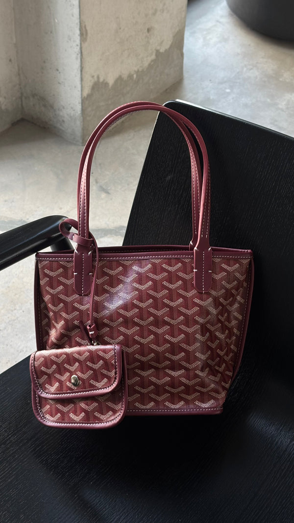 Goyard - maroon