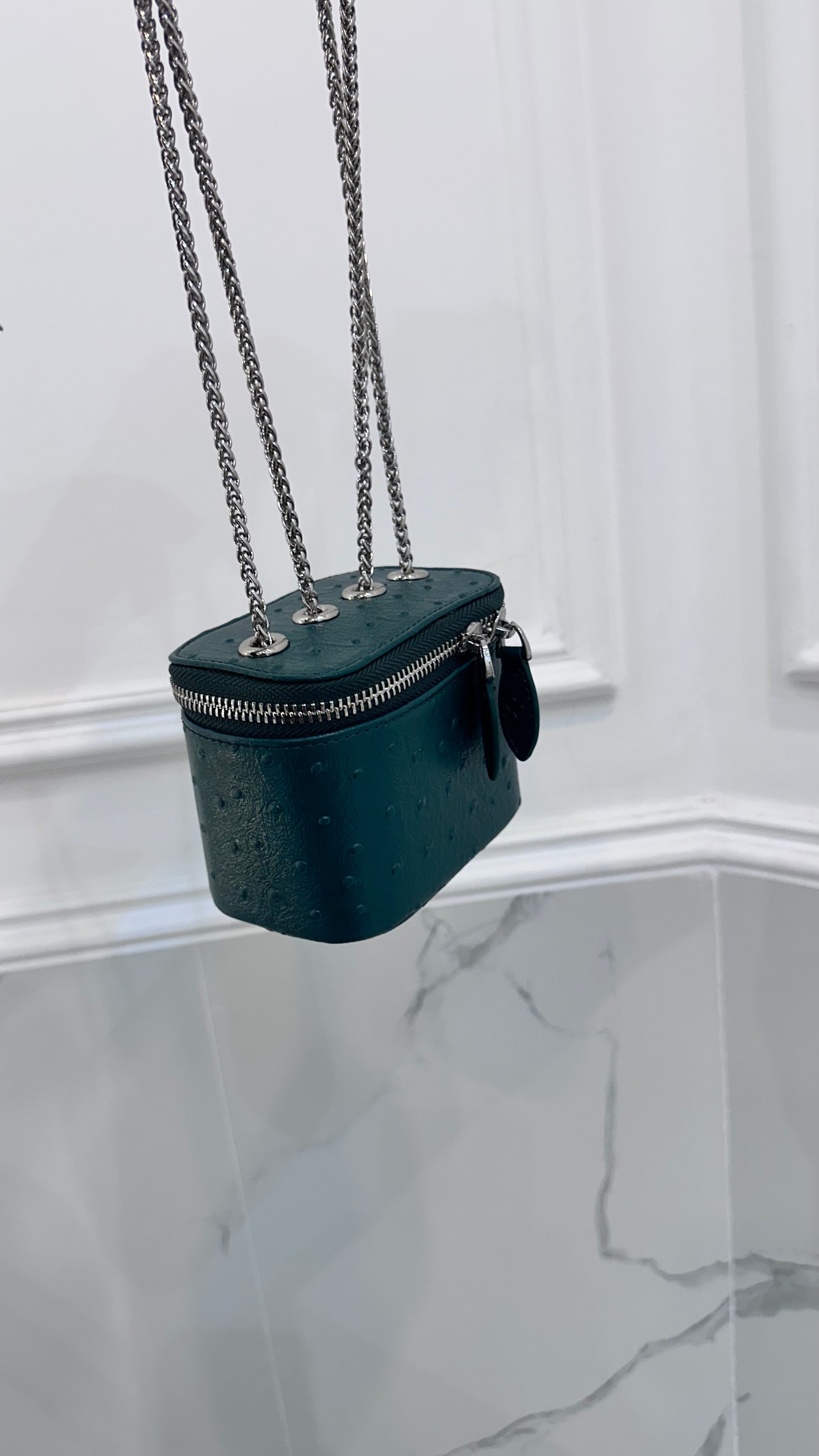 Clear Green Mini Bag