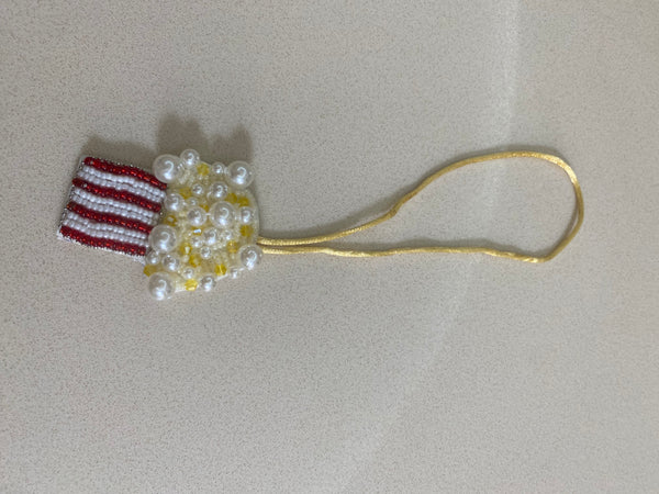 Pop corn charm