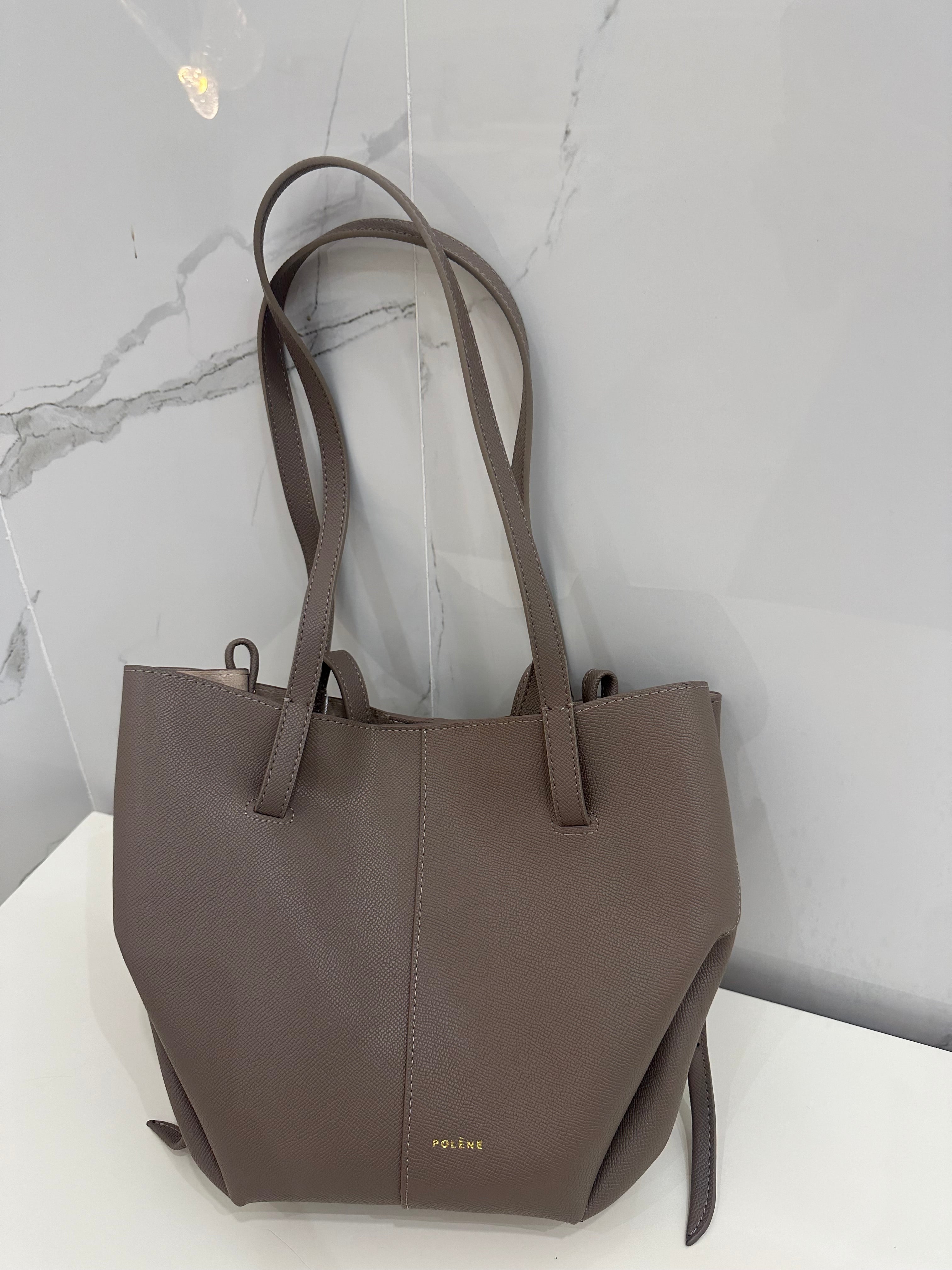 Polen Mini Bag in Taupe – Luxury Mini Bag UAE | Clear UAE
