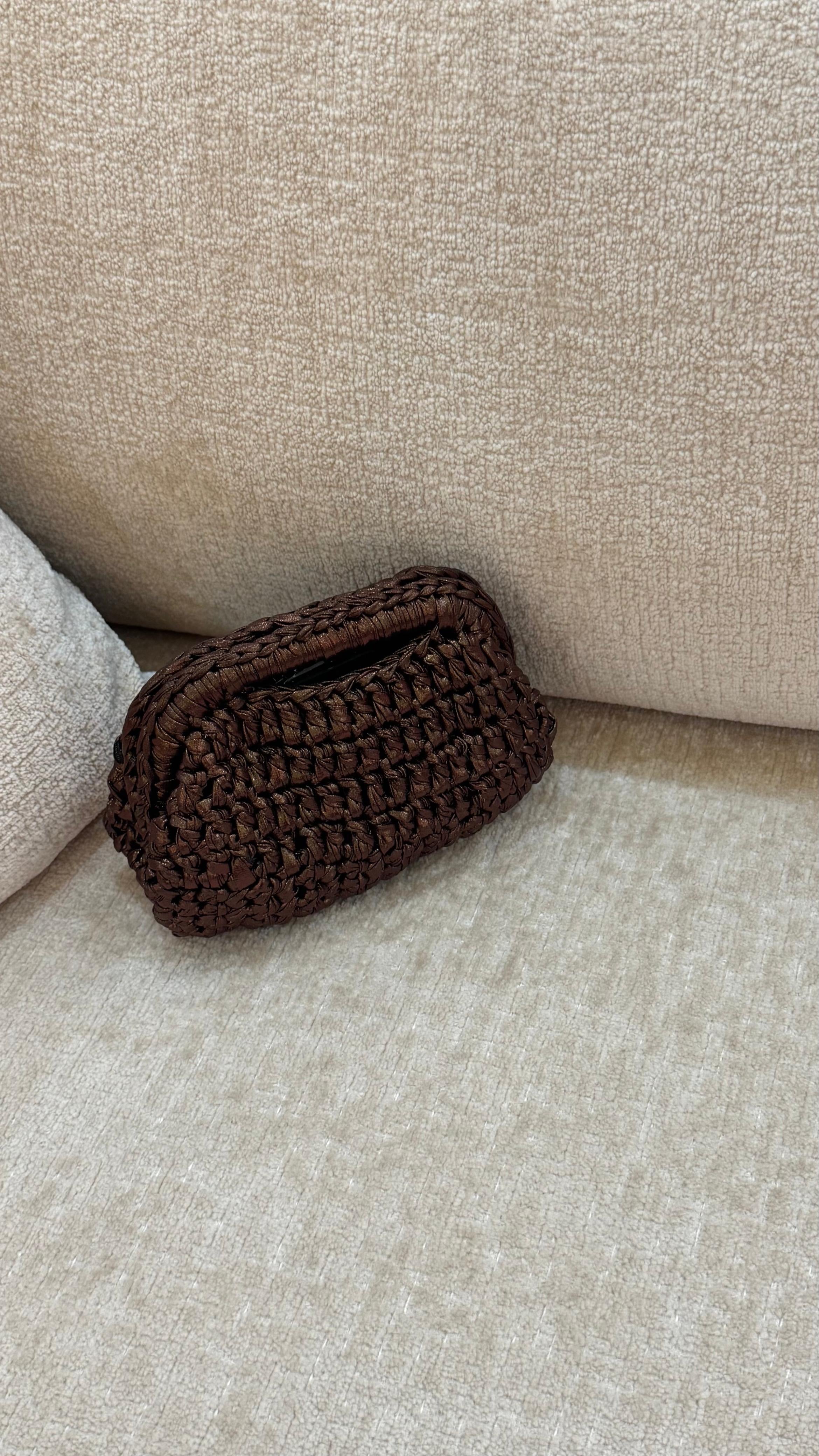 Bottega Pouch - Dark Brown