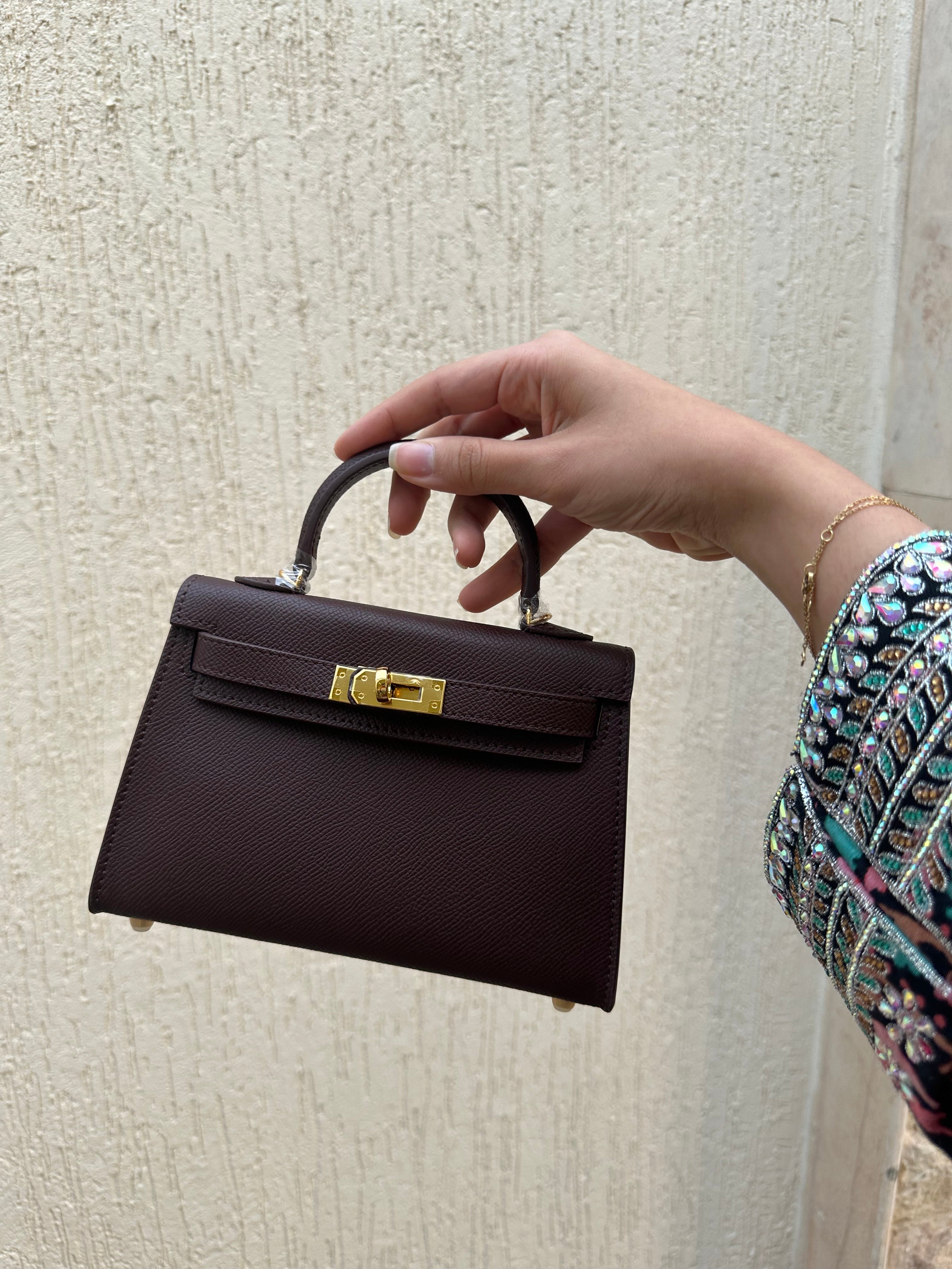 Hermes Kelly Burgundy Interior - Hermes Bag | Clear UAE
