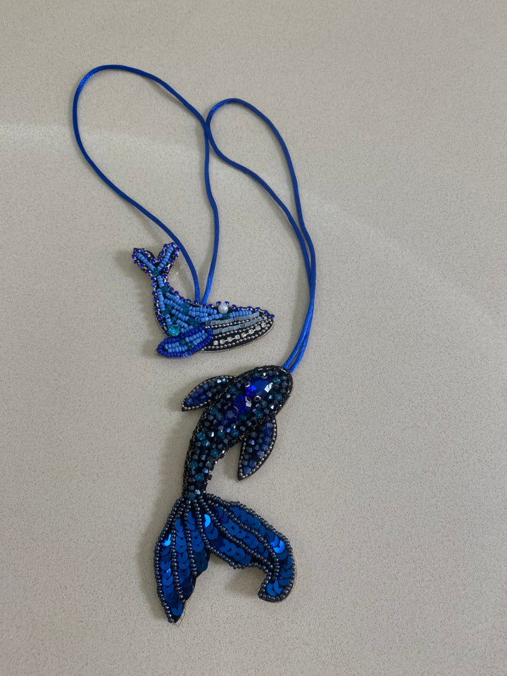 Whale Bag Charm