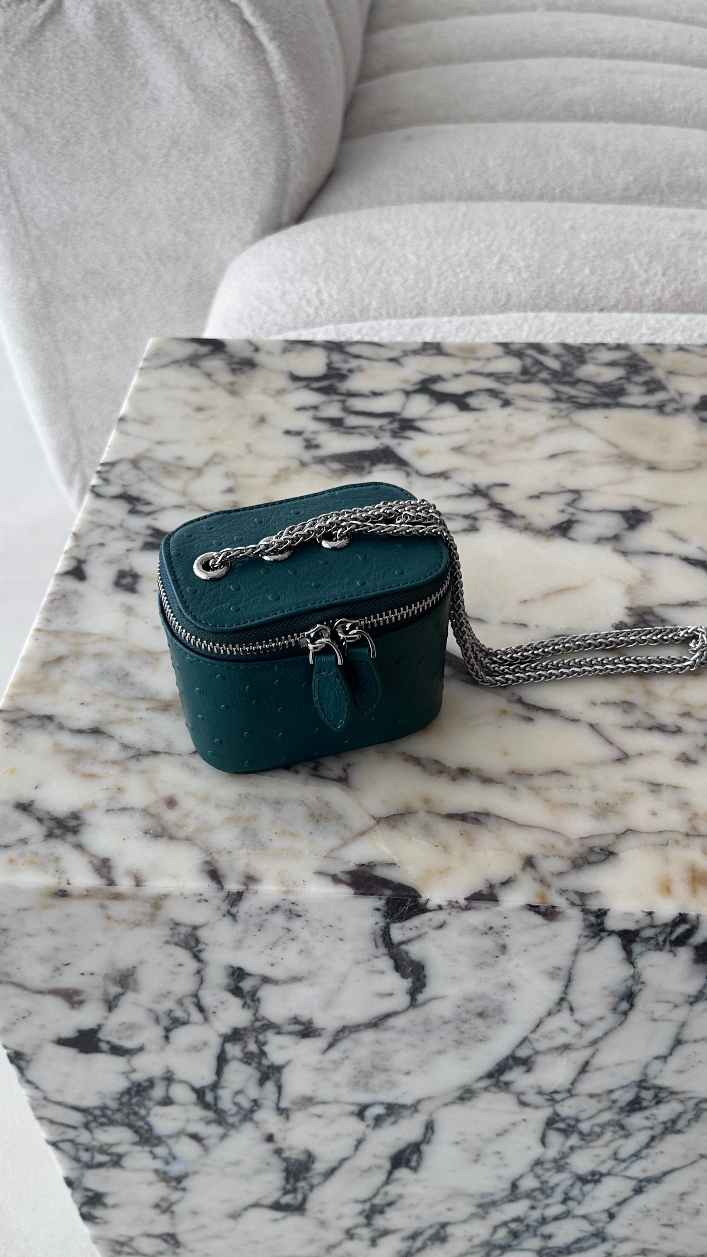 Clear Green Mini Bag