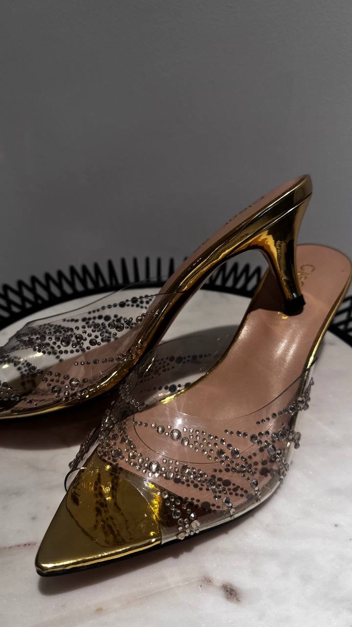 Unique Gold Heels – Luxury Statement Shoes for Women