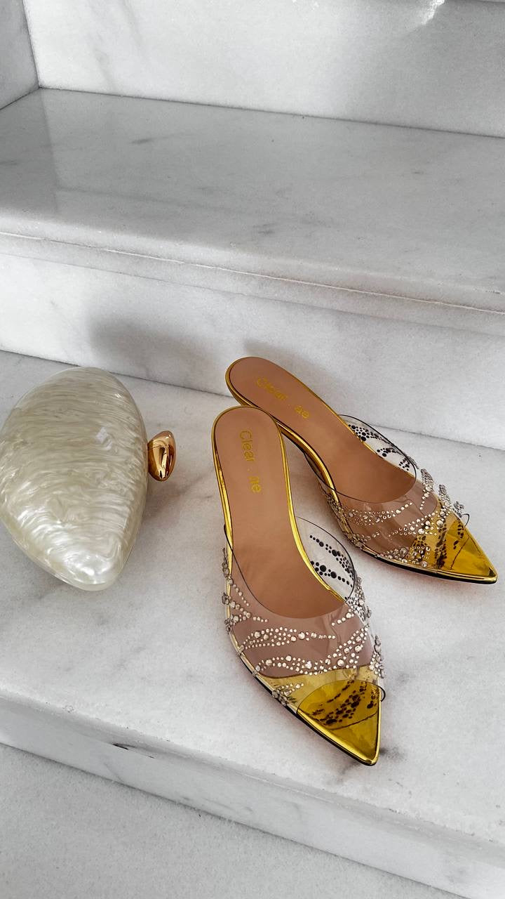 Unique Gold Heels – Luxury Statement Shoes for Women