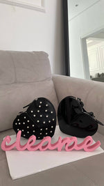Heart - gloss black