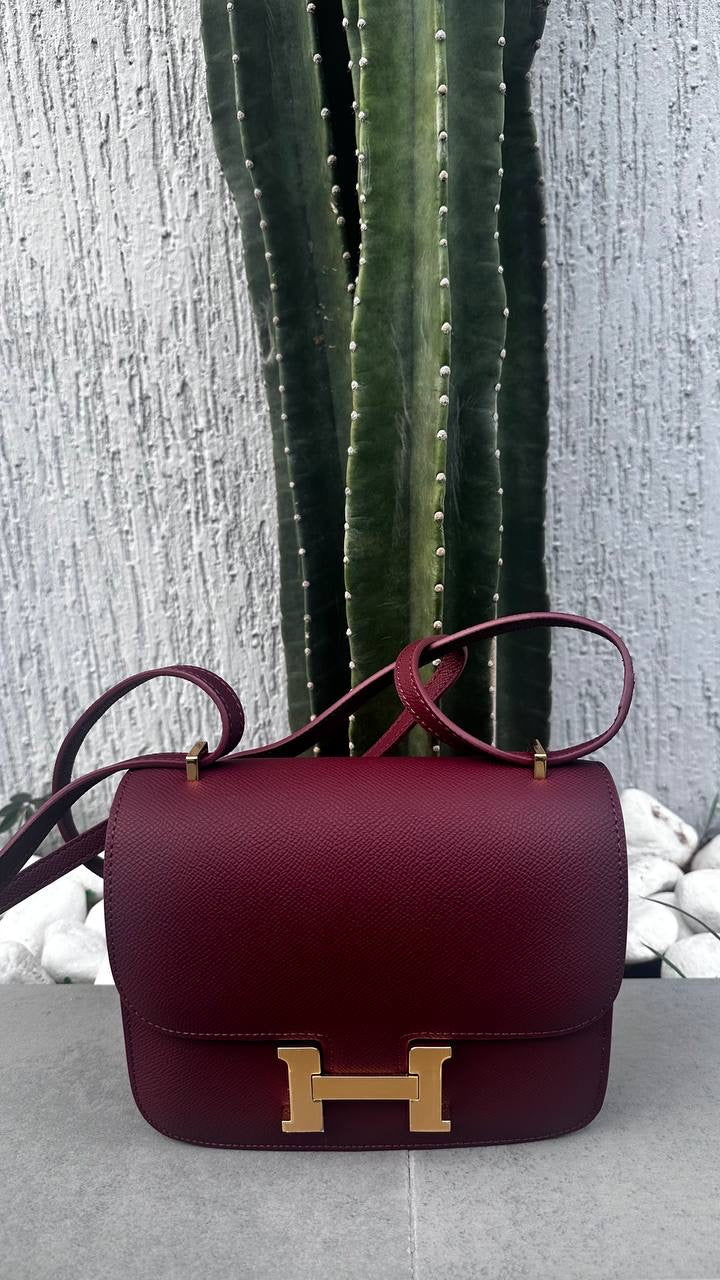 Bottega Pouch - Maroon