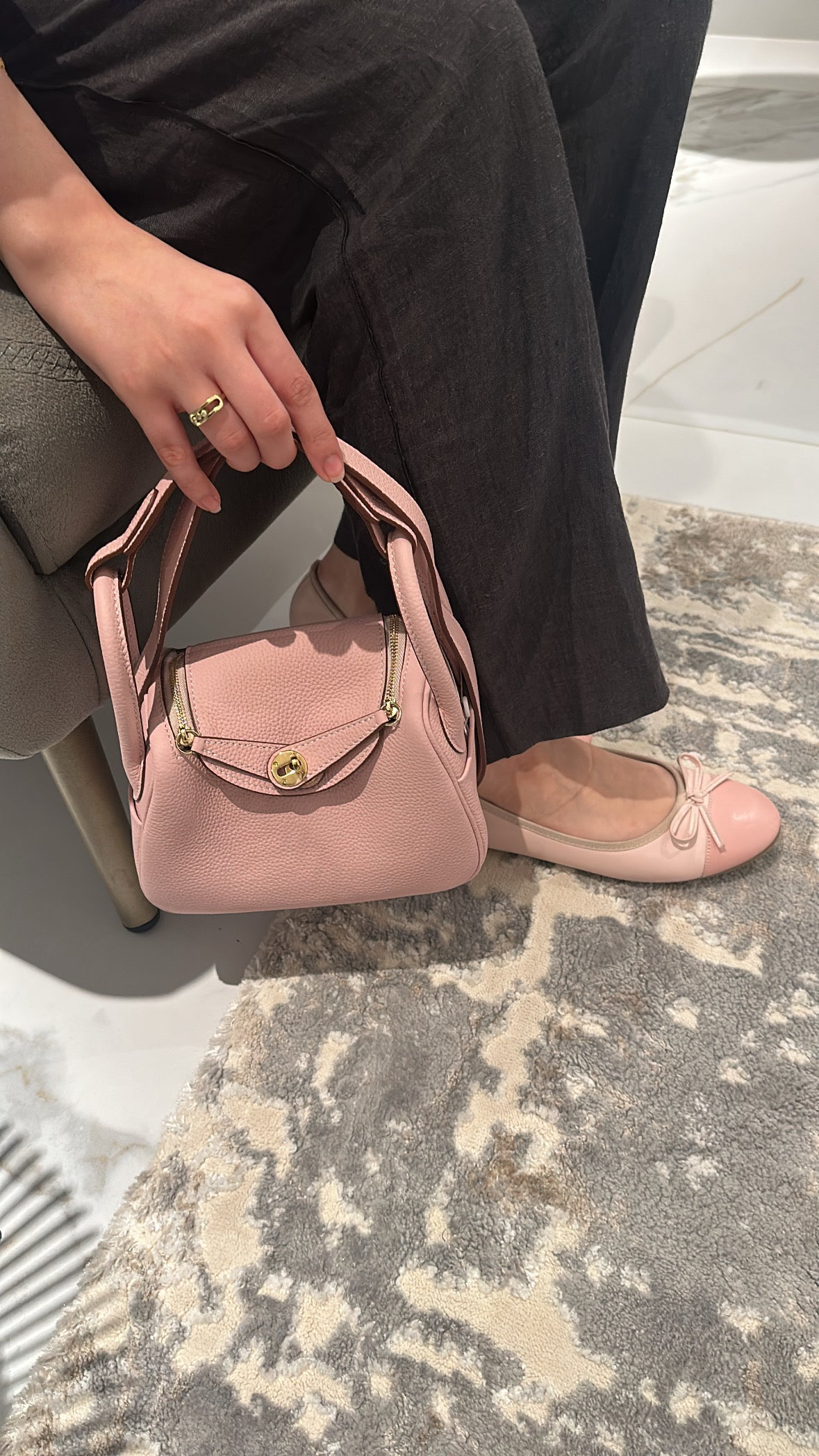 Lindy Bag - Baby Pink