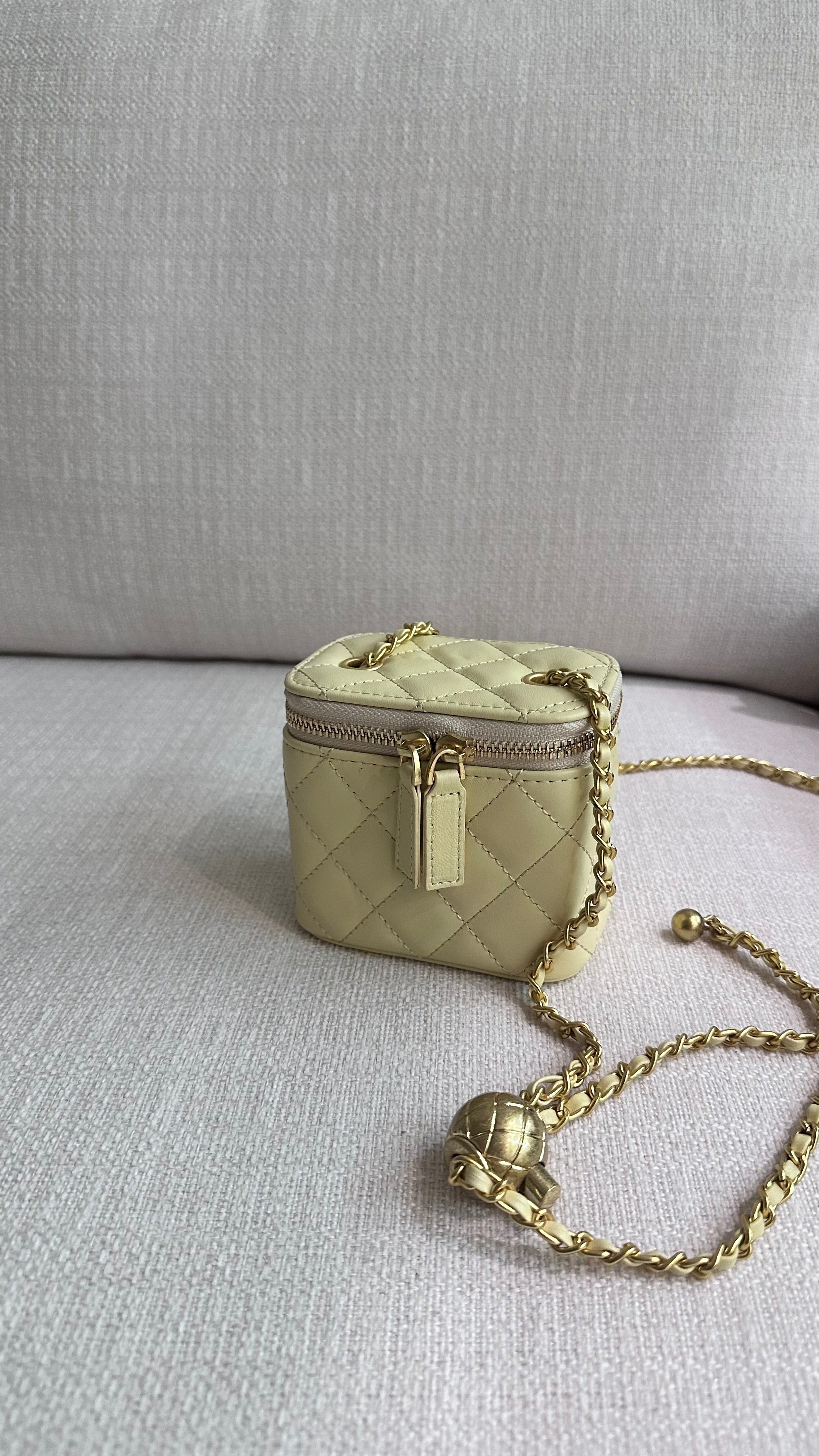 Micro Yellow Bag – Luxury Mini Handbag UAE