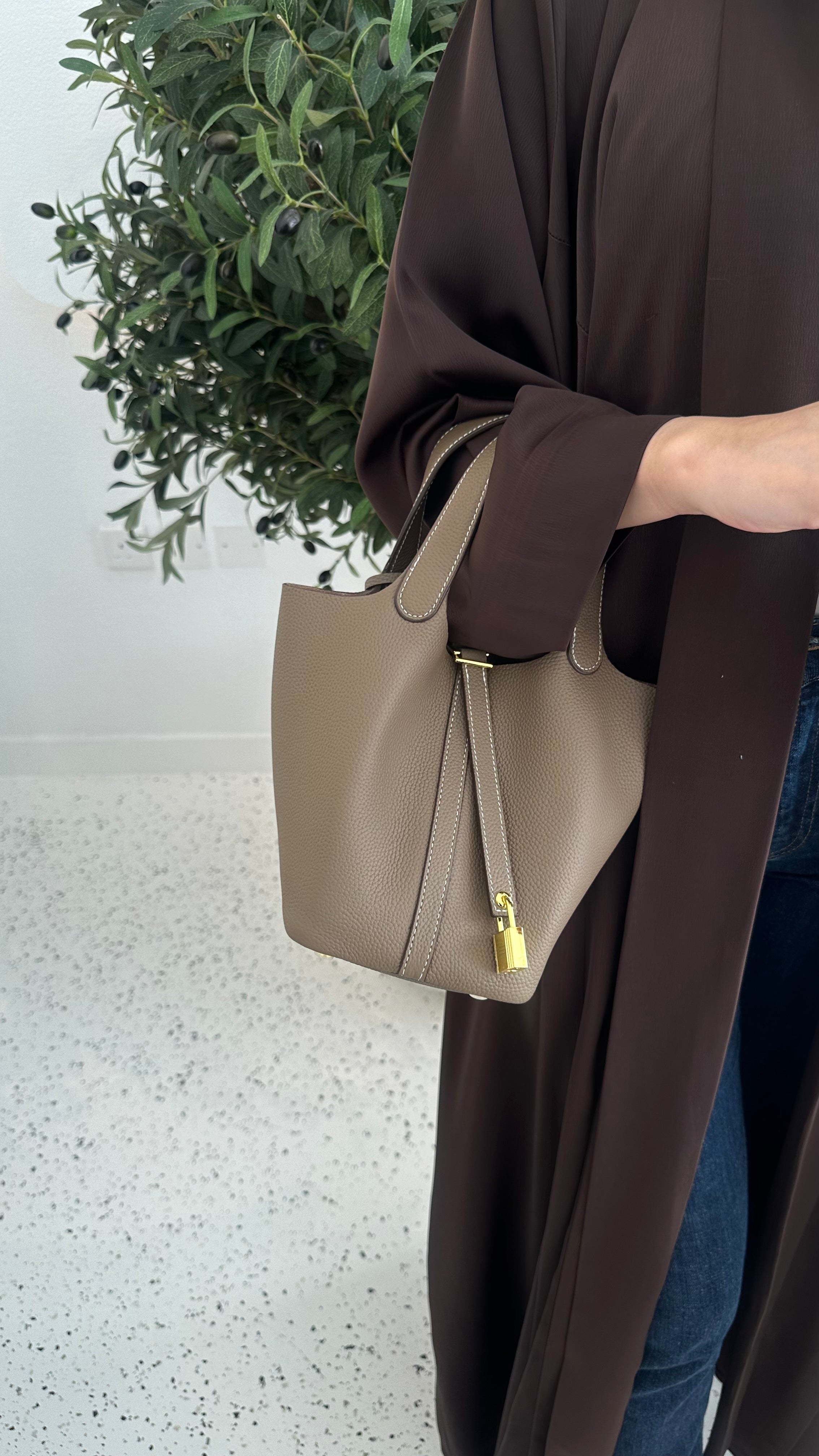Picotin Bag Black - Luxury Mini Bag UAE | Clear UAE
