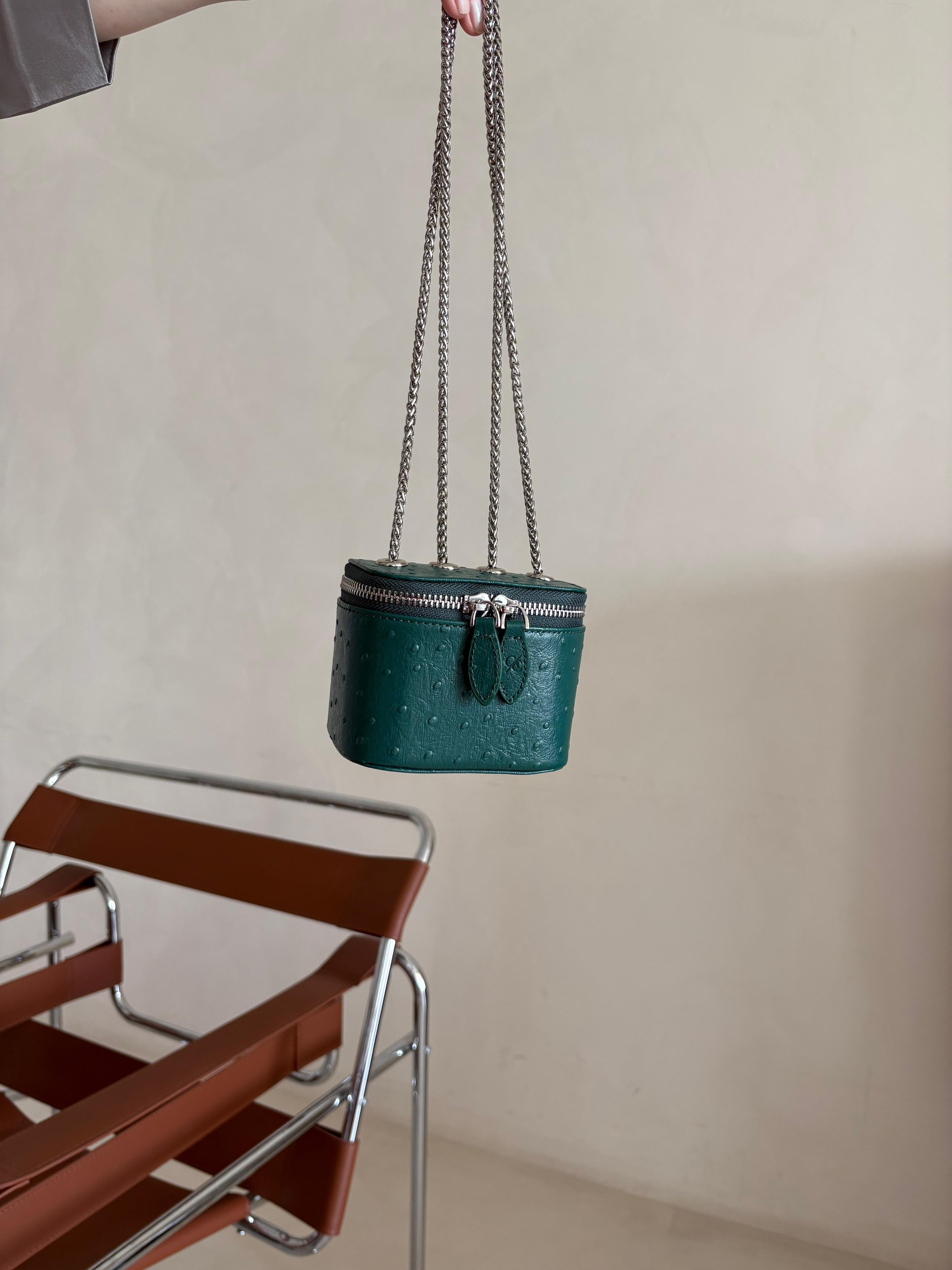 Clear Green Mini Bag