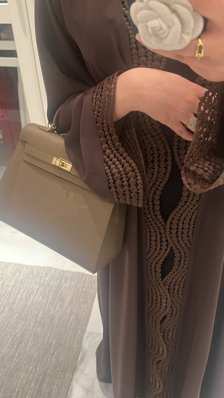 25cm Bag Etoupe – Luxury Everyday Handbag UAE | Clear UAE