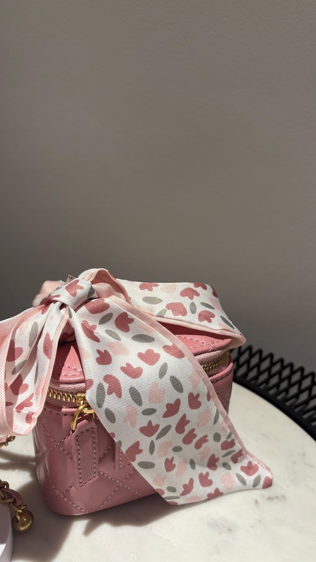 Pink Twilly Scarf