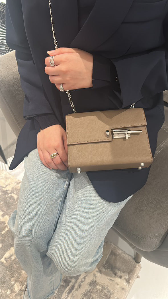 Khaki Limited Bag – Luxury Limited Edition Bag UAE | Clear UAE
