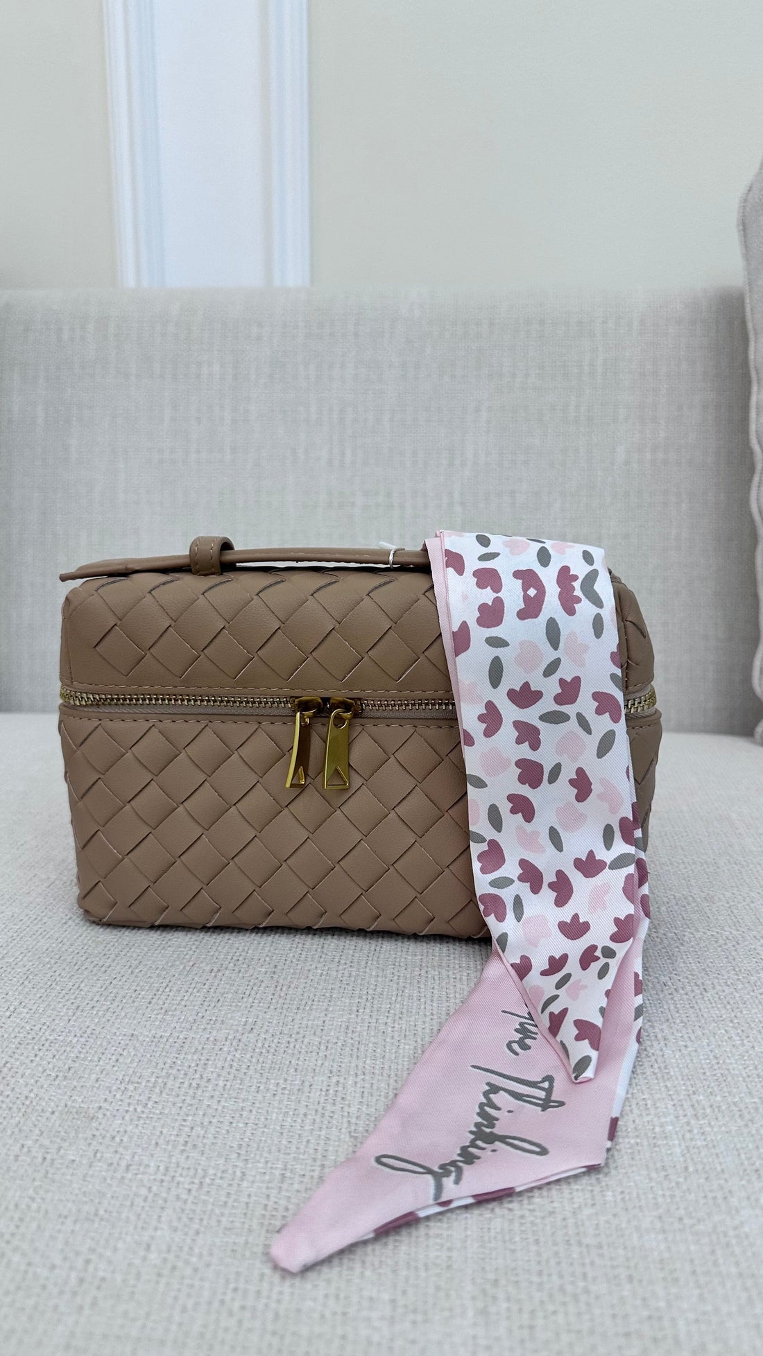 Pink Twilly Scarf