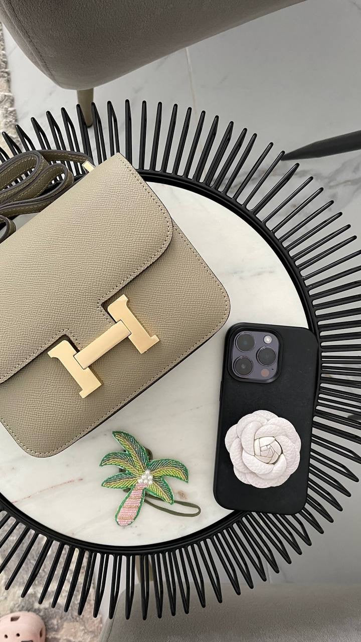 Constance Bag in E-Taupe – Luxury Shoulder Bag UAE | Clear UAE
