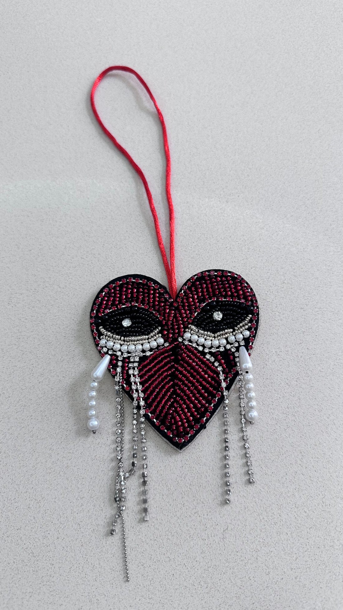 Cry heart charm