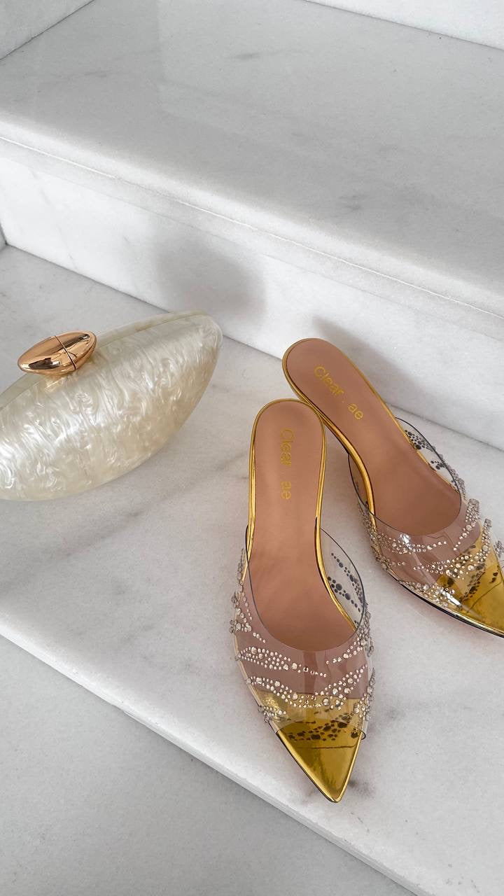 Unique Gold Heels – Luxury Statement Shoes for Women