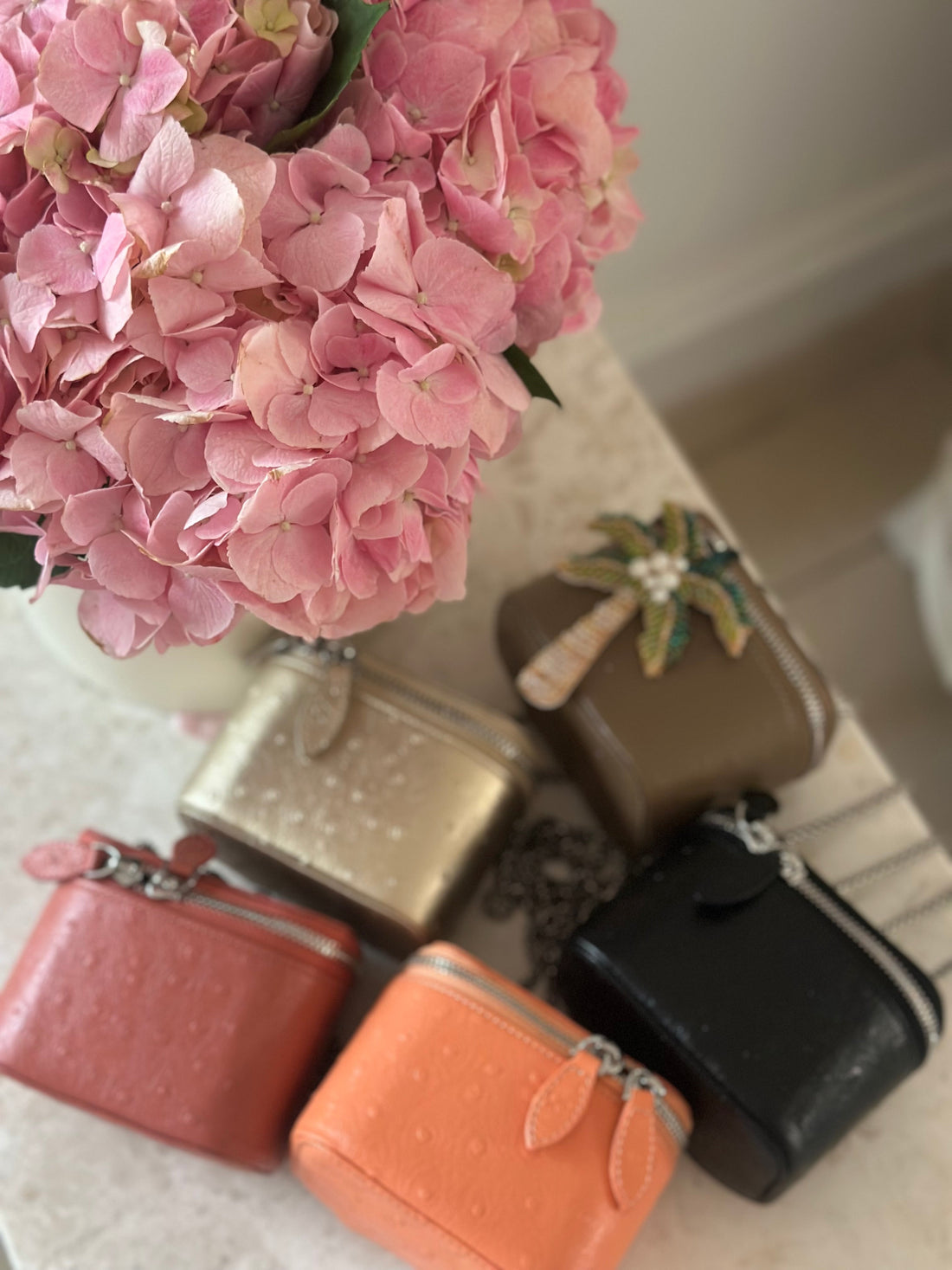 Clear Khaki Mini Bag