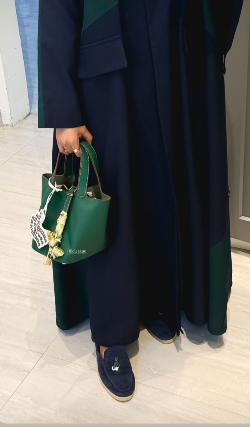 P Bag in Green – Luxury Mini Bag UAE | Clear UAE
