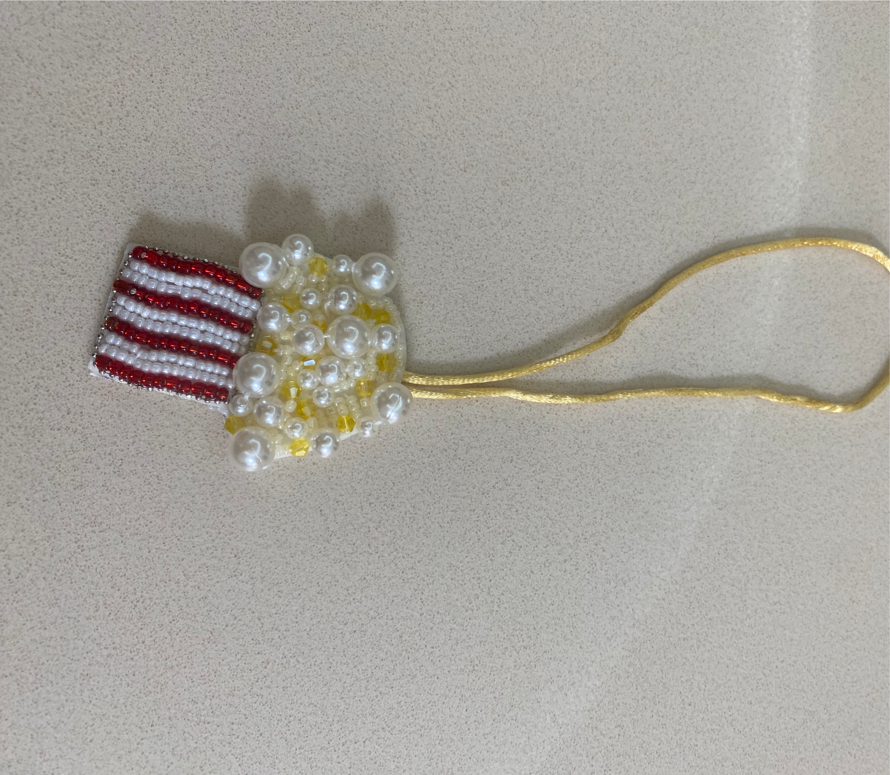 Popcorn Bag Charm