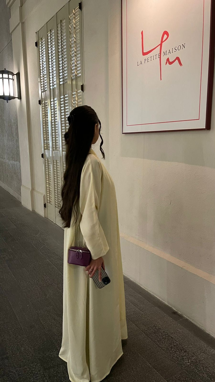 Ostrich Purple Bag