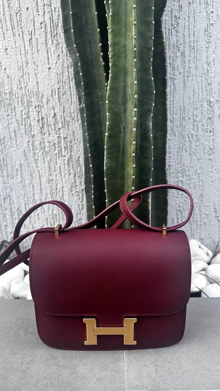 Bottega Pouch - Maroon