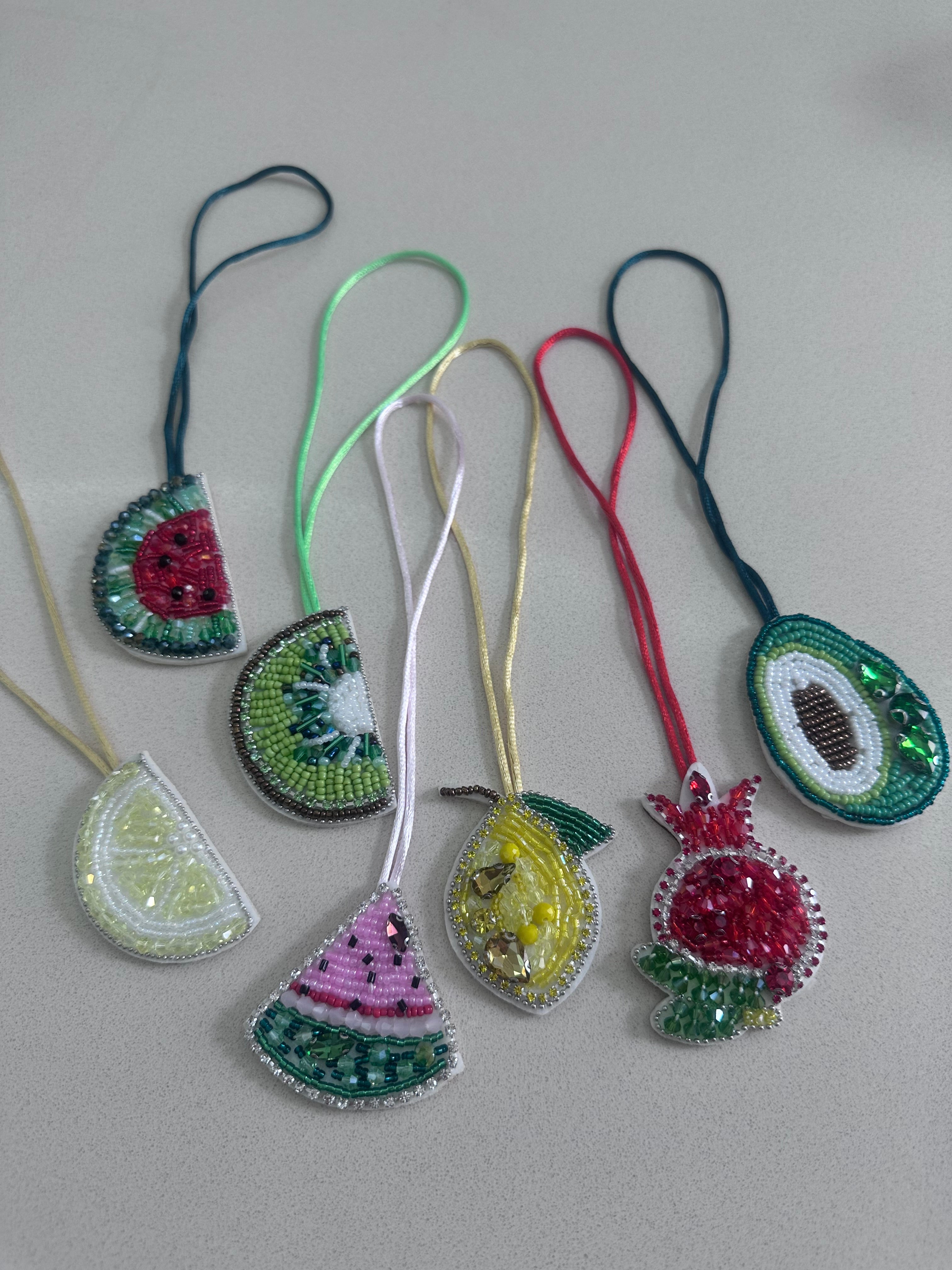 Fruit Bag Charm – Colorful Handbag & Car Charm UAE