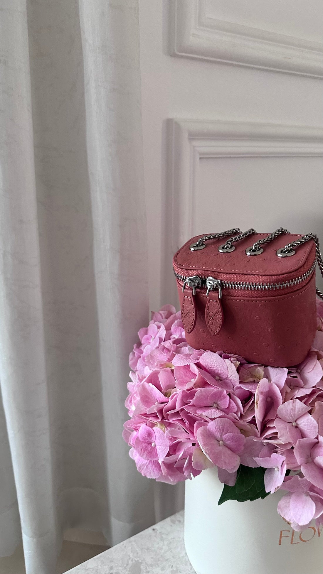 Clear Rose Pink Bag – Custom Edition