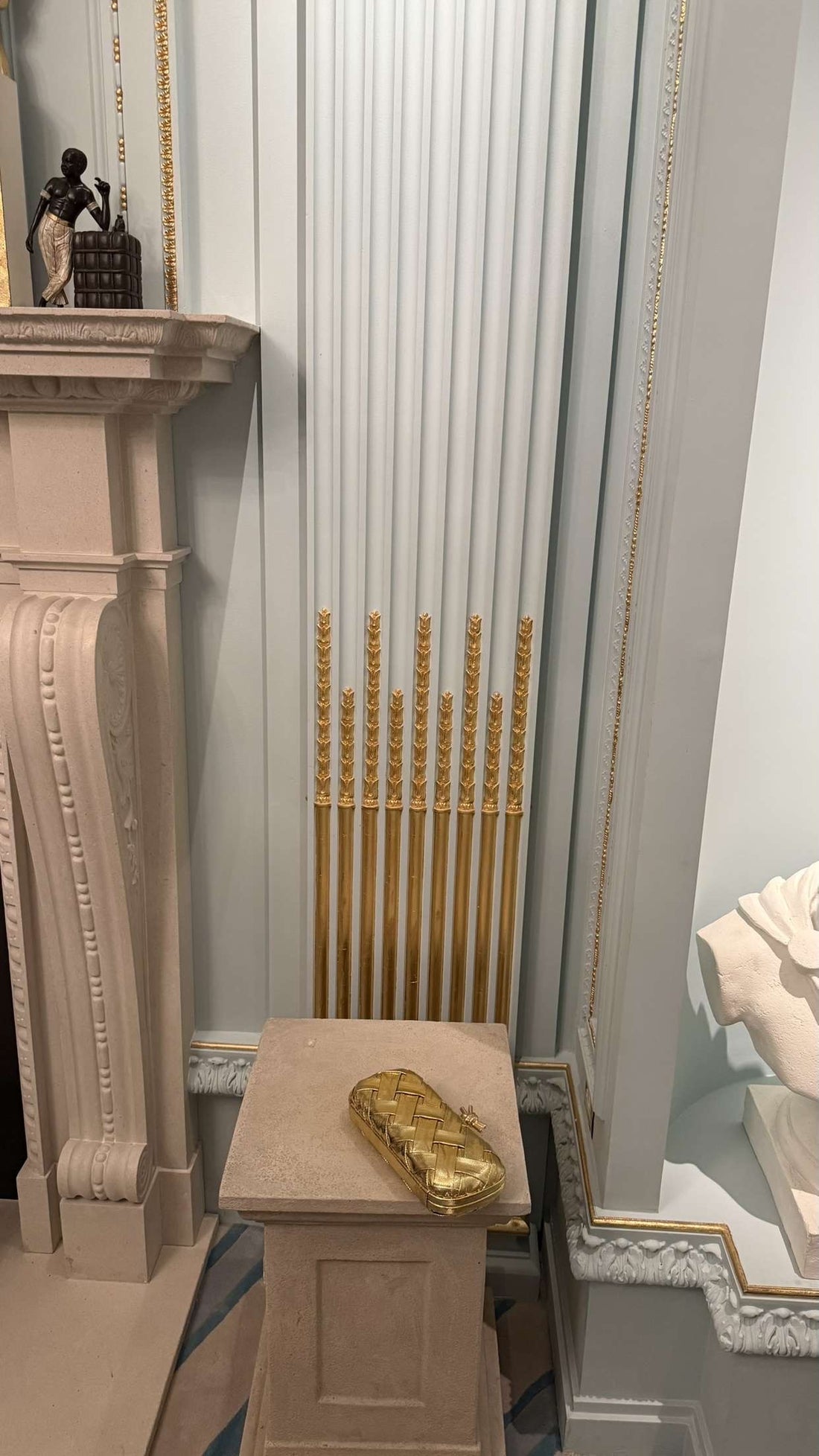 Gold Unique Clutch