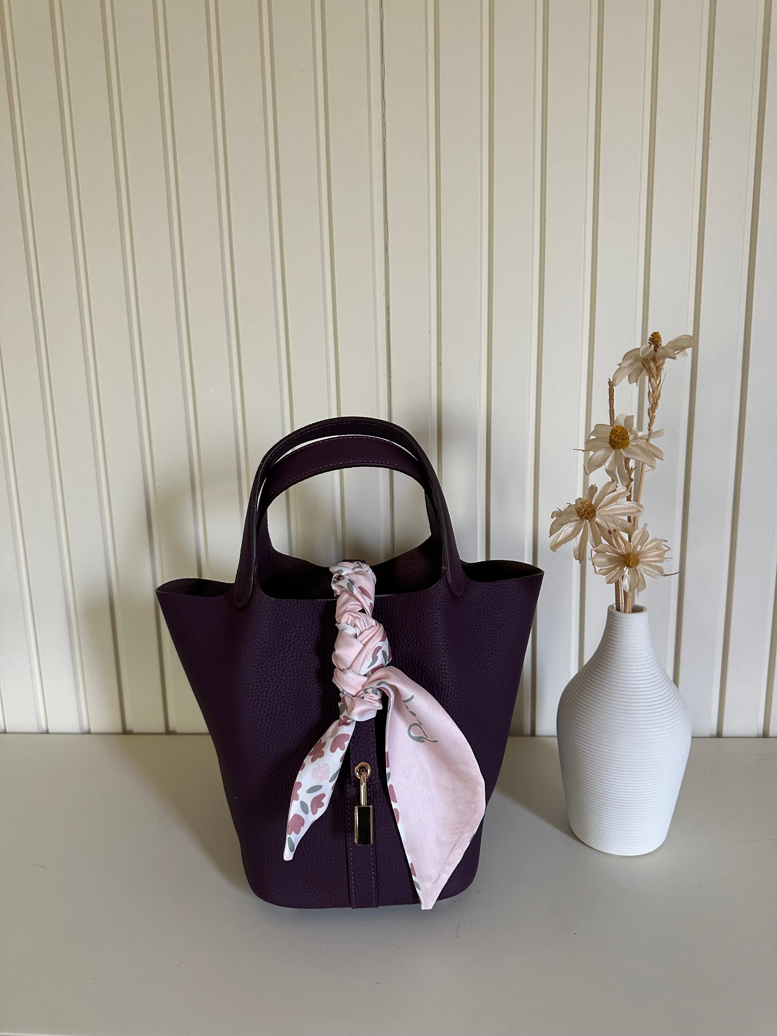 Picotin Bag in Purple – Luxury Shoulder Bag UAE | Clear UAE
