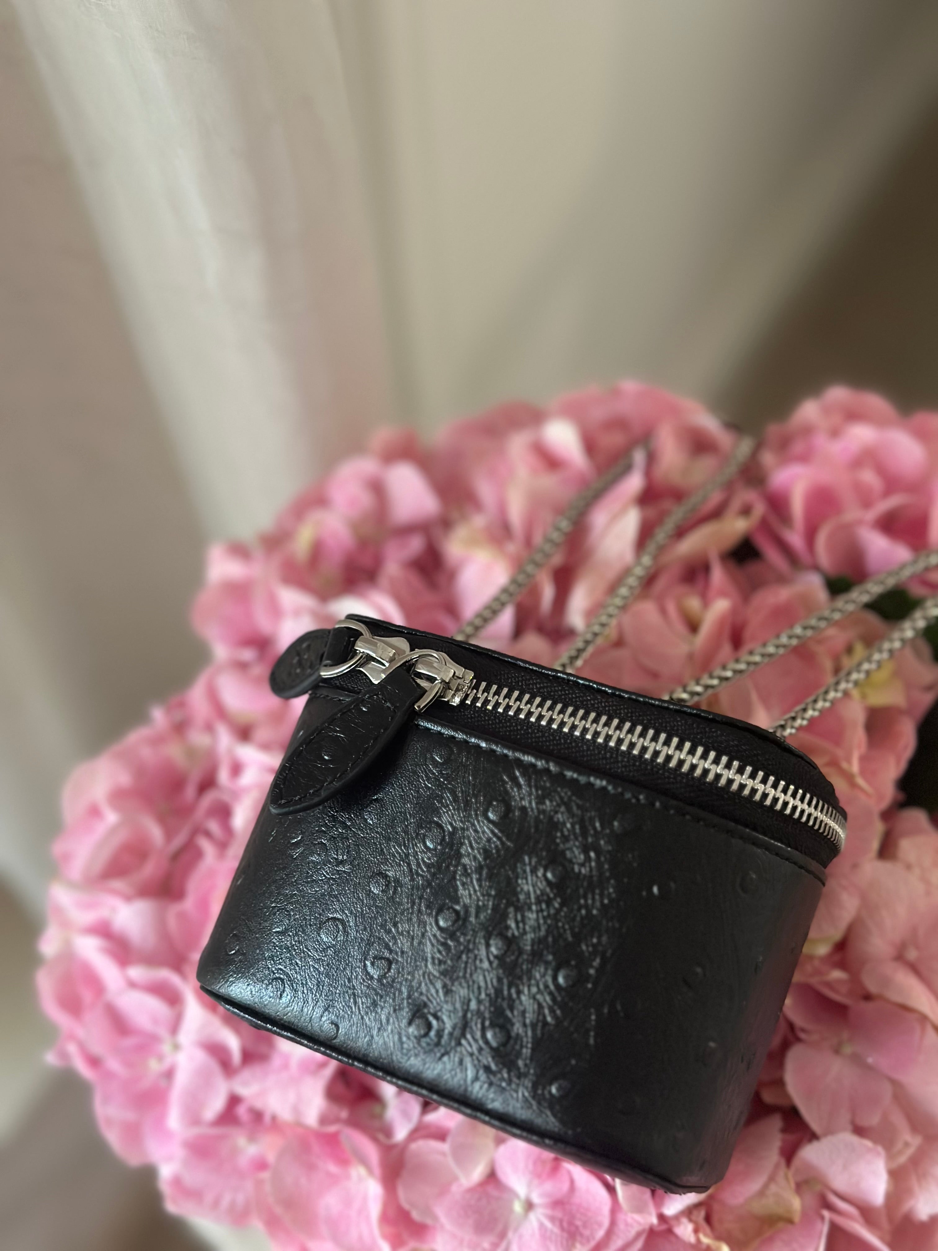 Clear Black Mini Bag