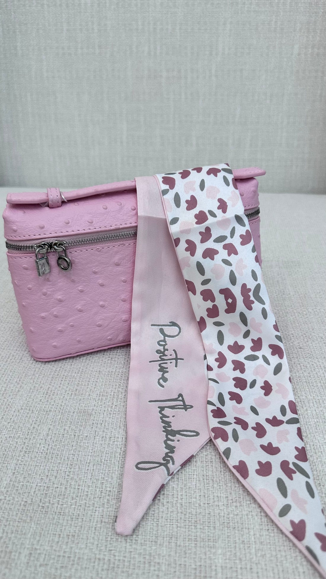 Pink Twilly Scarf