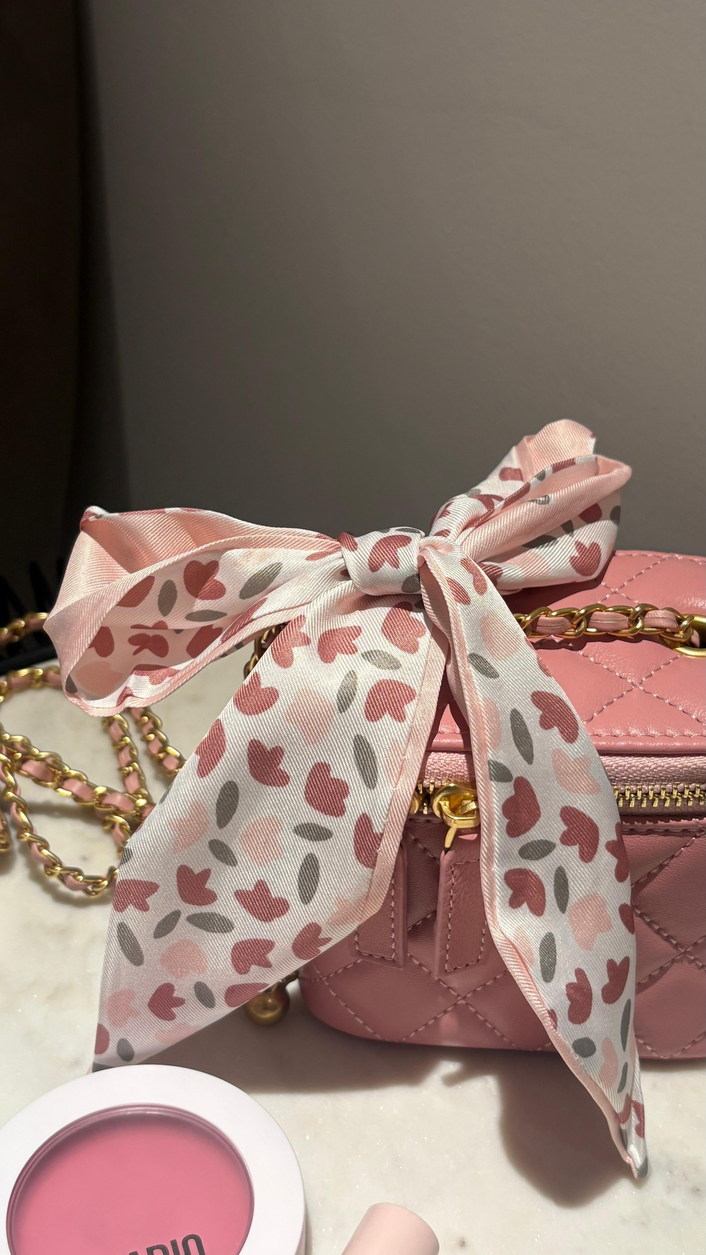Pink Twilly Scarf