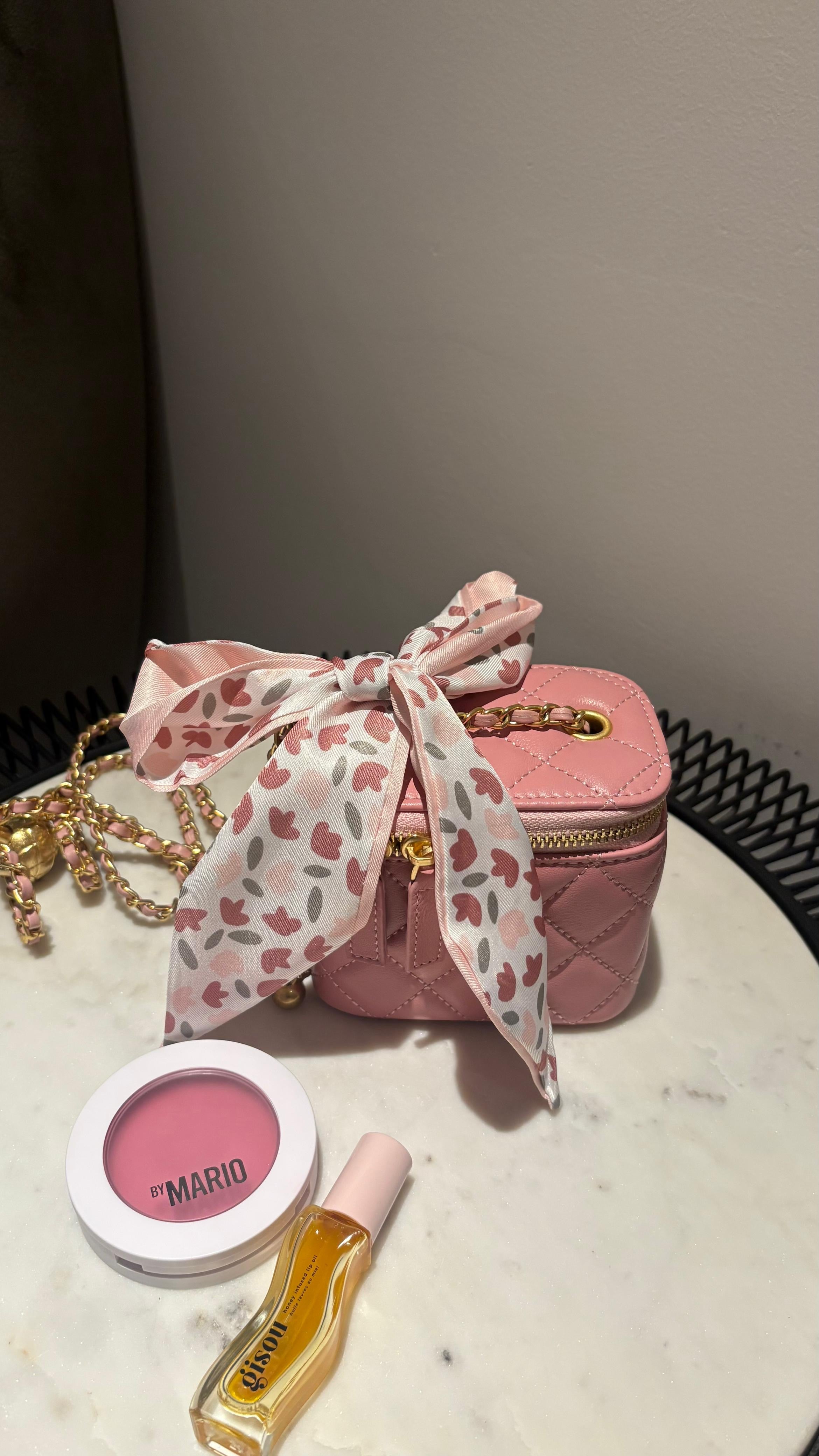 Pink Twilly Scarf