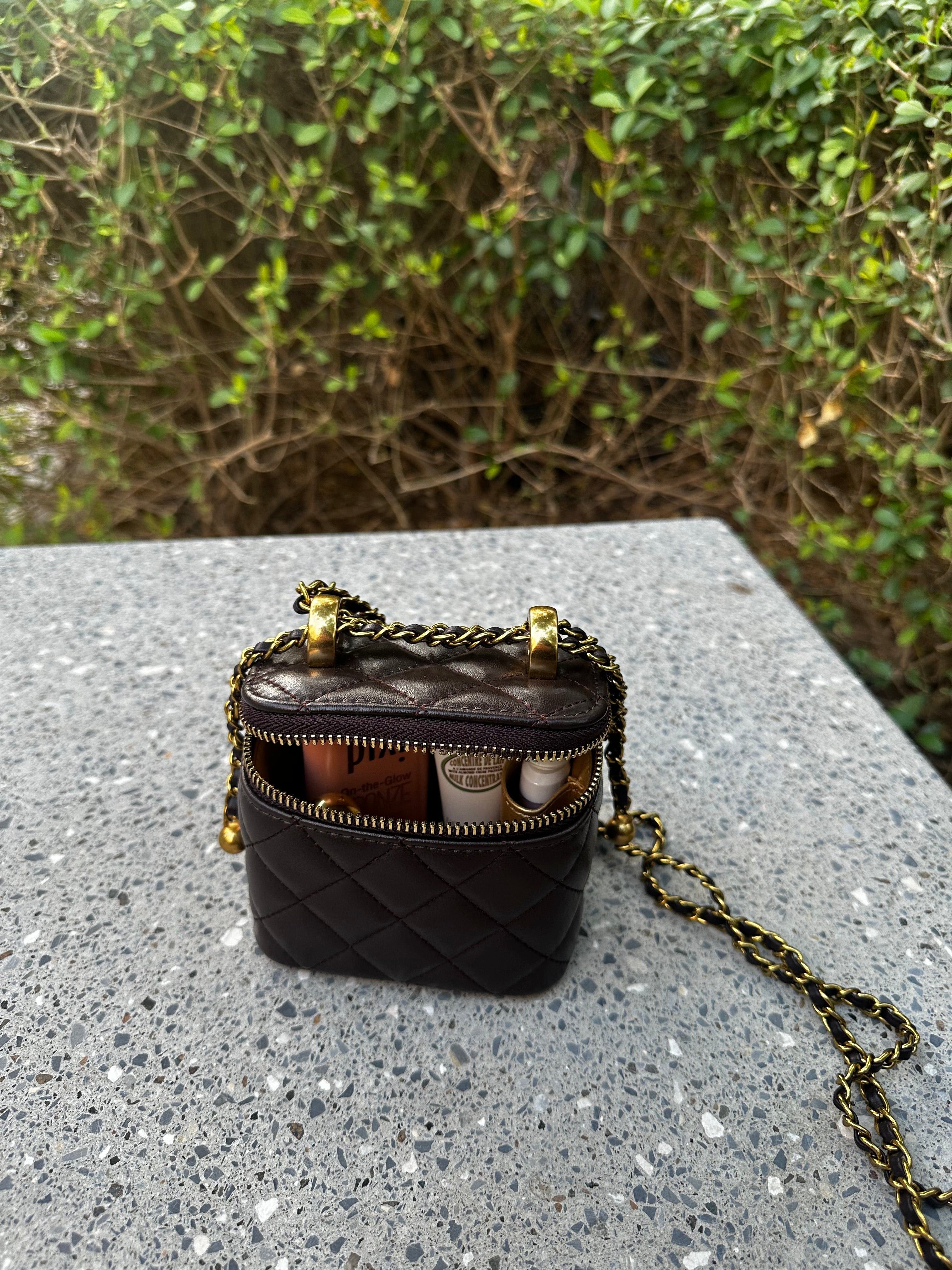 Micro Bag Burgundy