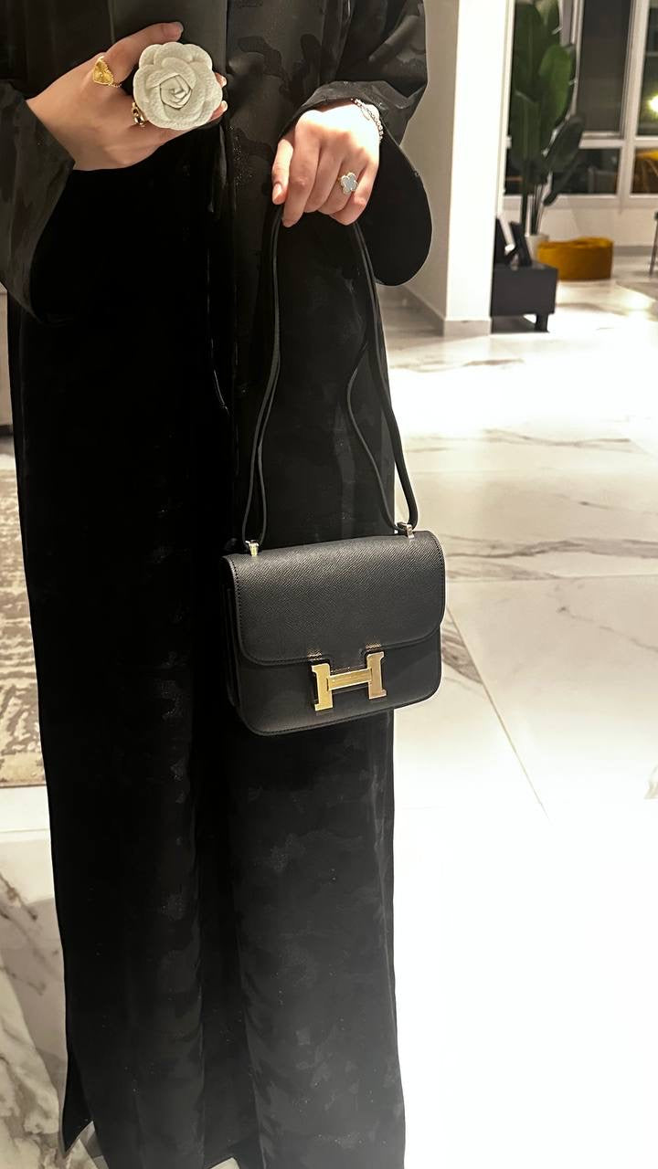 Constance Bag in Black – Luxury Shoulder Bag UAE | Clear UAE
