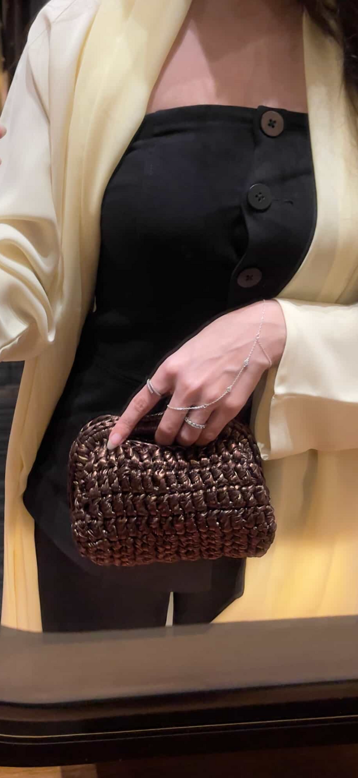 Bottega Pouch - Dark Brown
