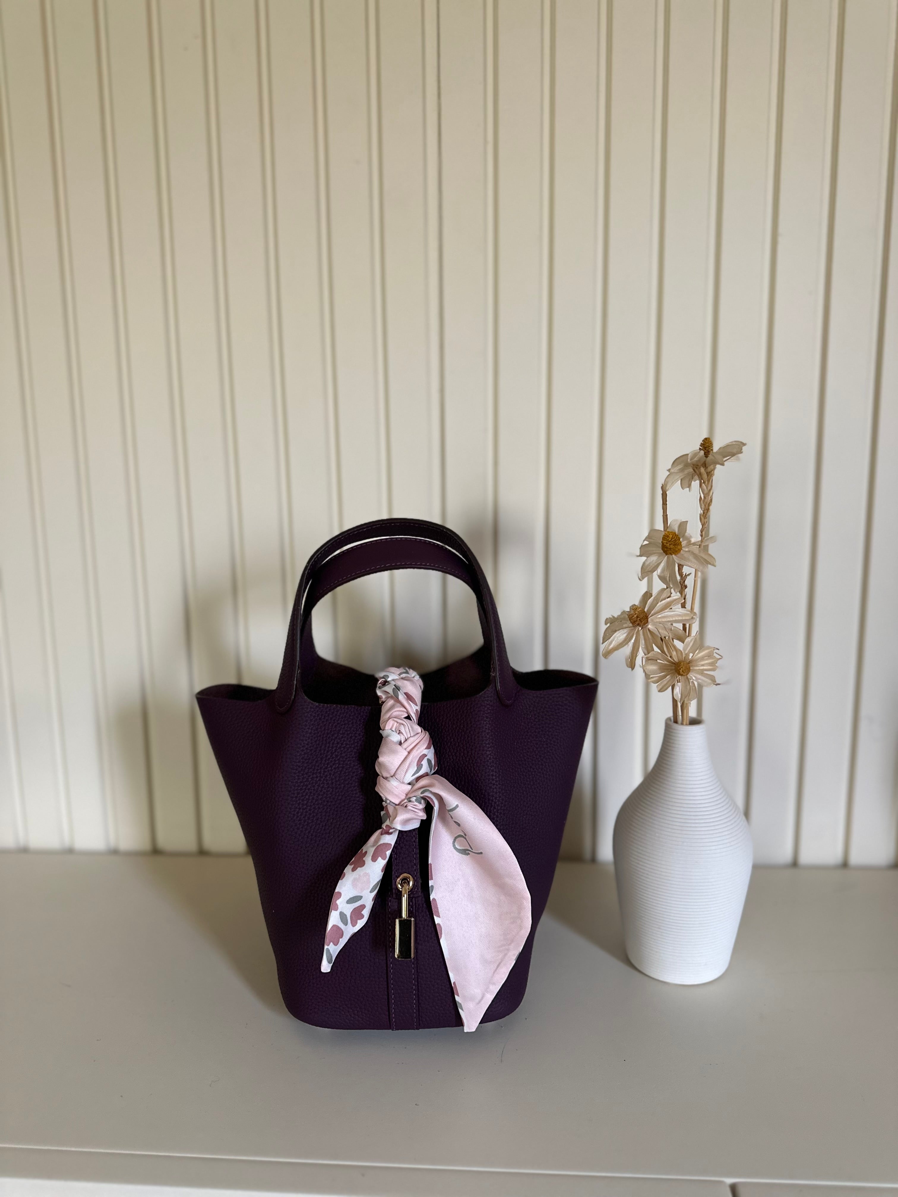 Picotin Bag in Purple – Luxury Shoulder Bag UAE | Clear UAE

