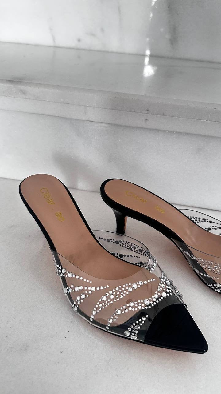 Unique Black Heels