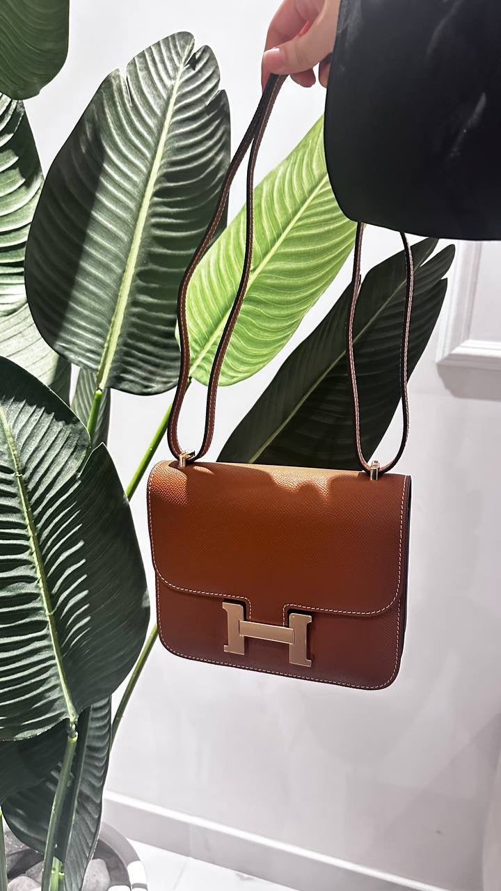 Constance Bag Brown UAE – Luxury Leather Handbag