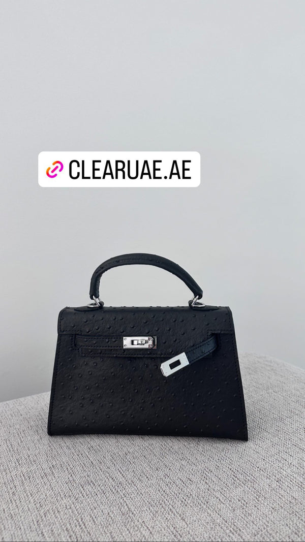 22 cm - ostrich black